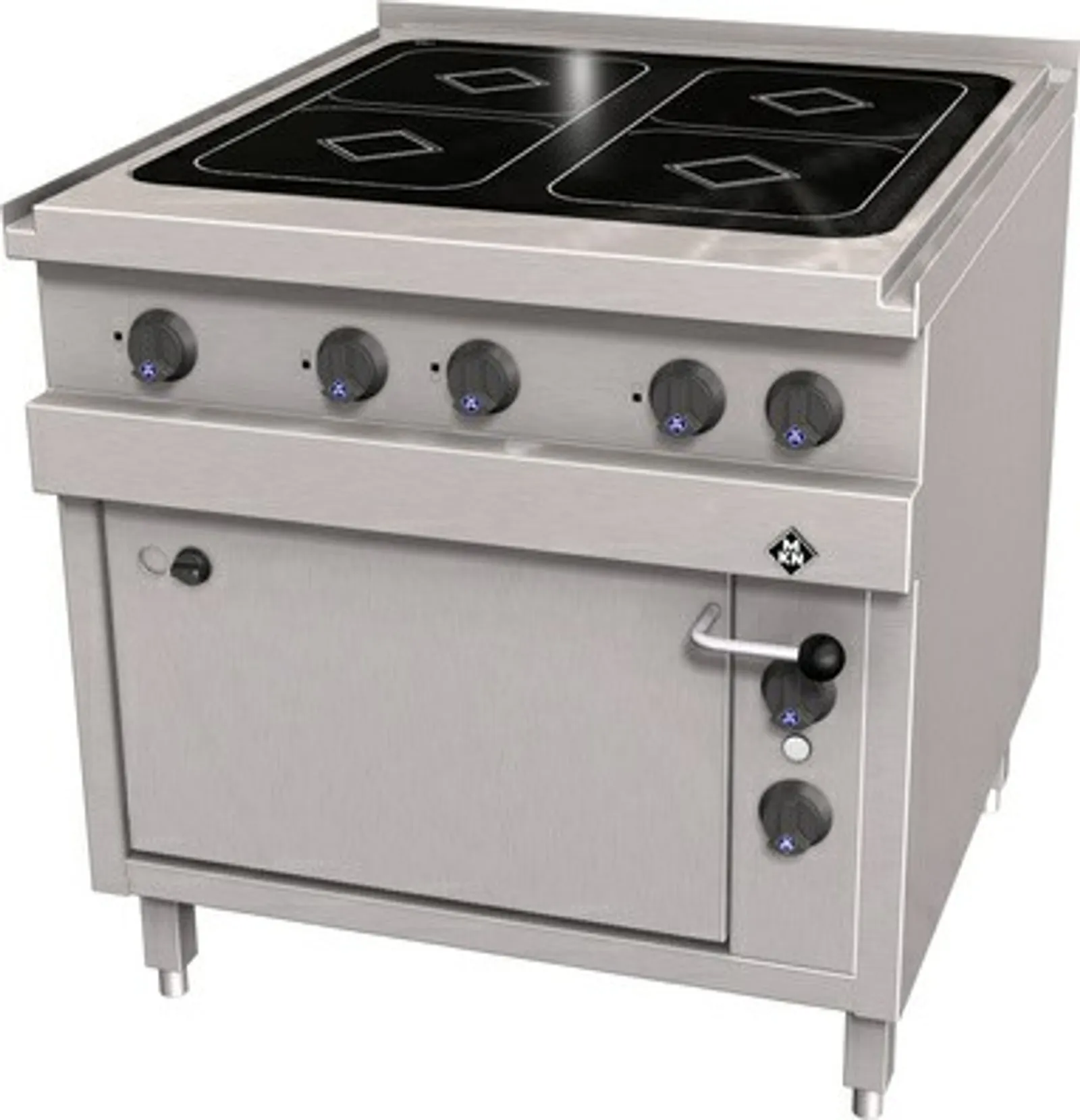 MKN 2023406 - Electric Ceramic Range Vitro 4 x 270 & Electric Oven Optima 850