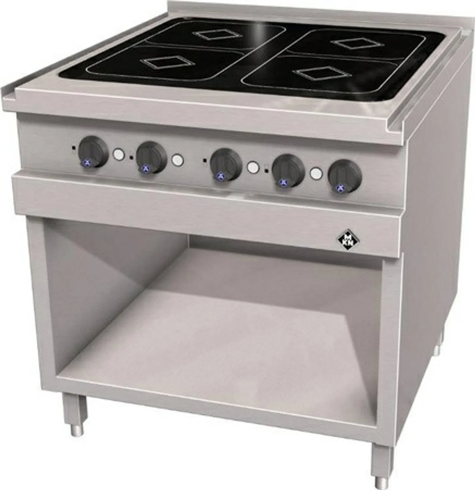 MKN 2023109 - Electric Surface Induction Range 4-Zone Optima 850