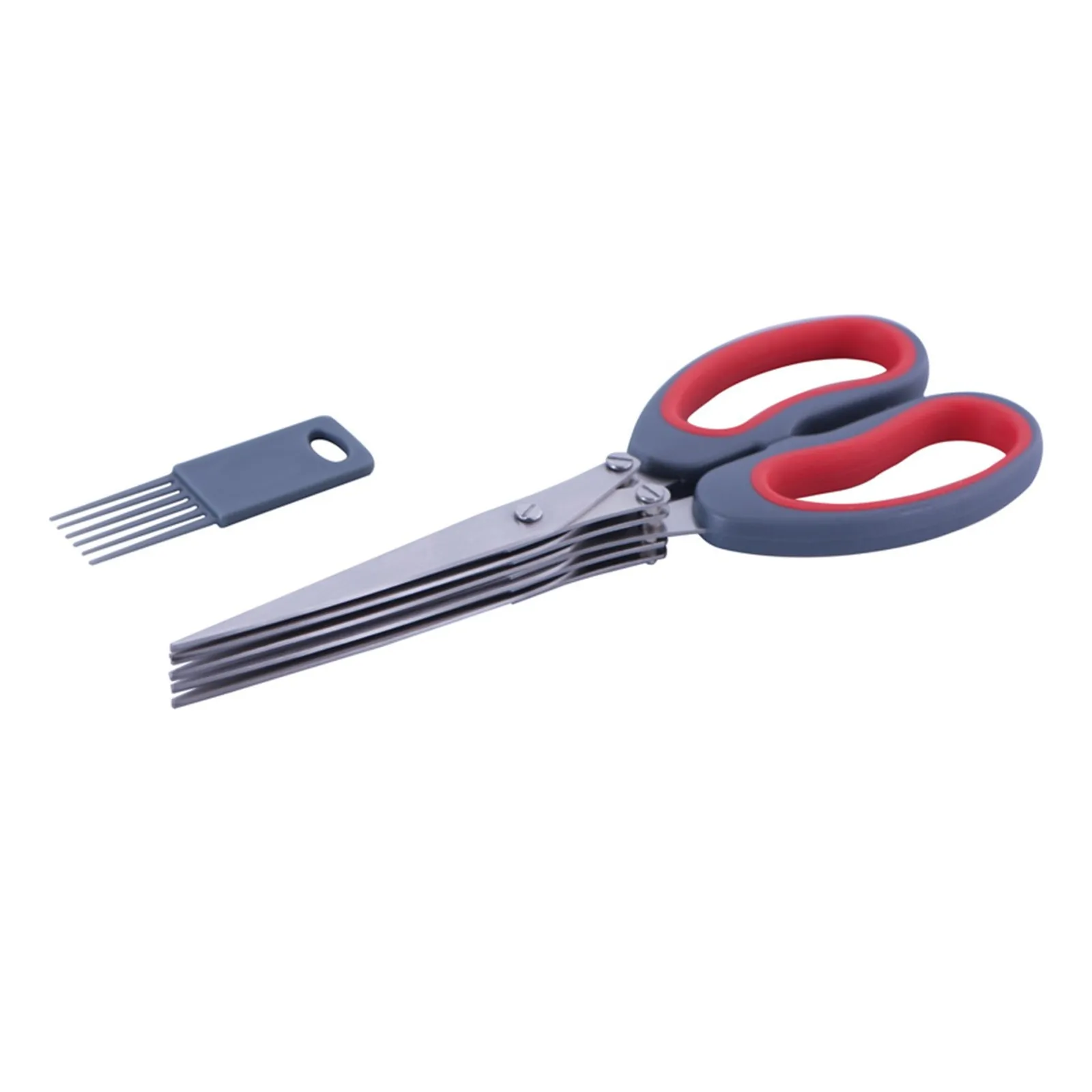 Avanti 13031 - Dura Edge 5 Blade Herb Dicing Scissors with Cleaning Comb