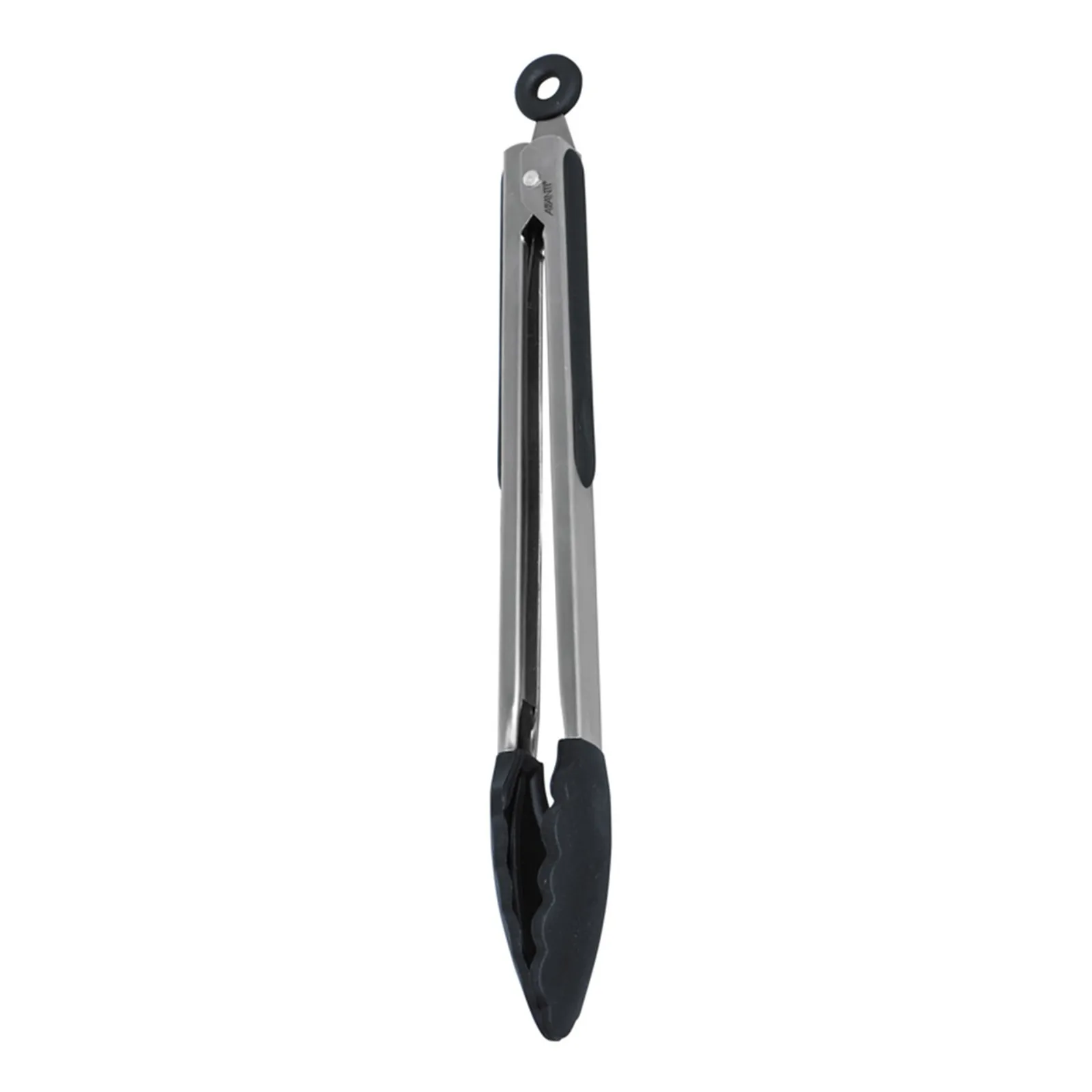 Avanti 13203 - Silicone Tongs with Stainless Steel Handle 30cm - Black