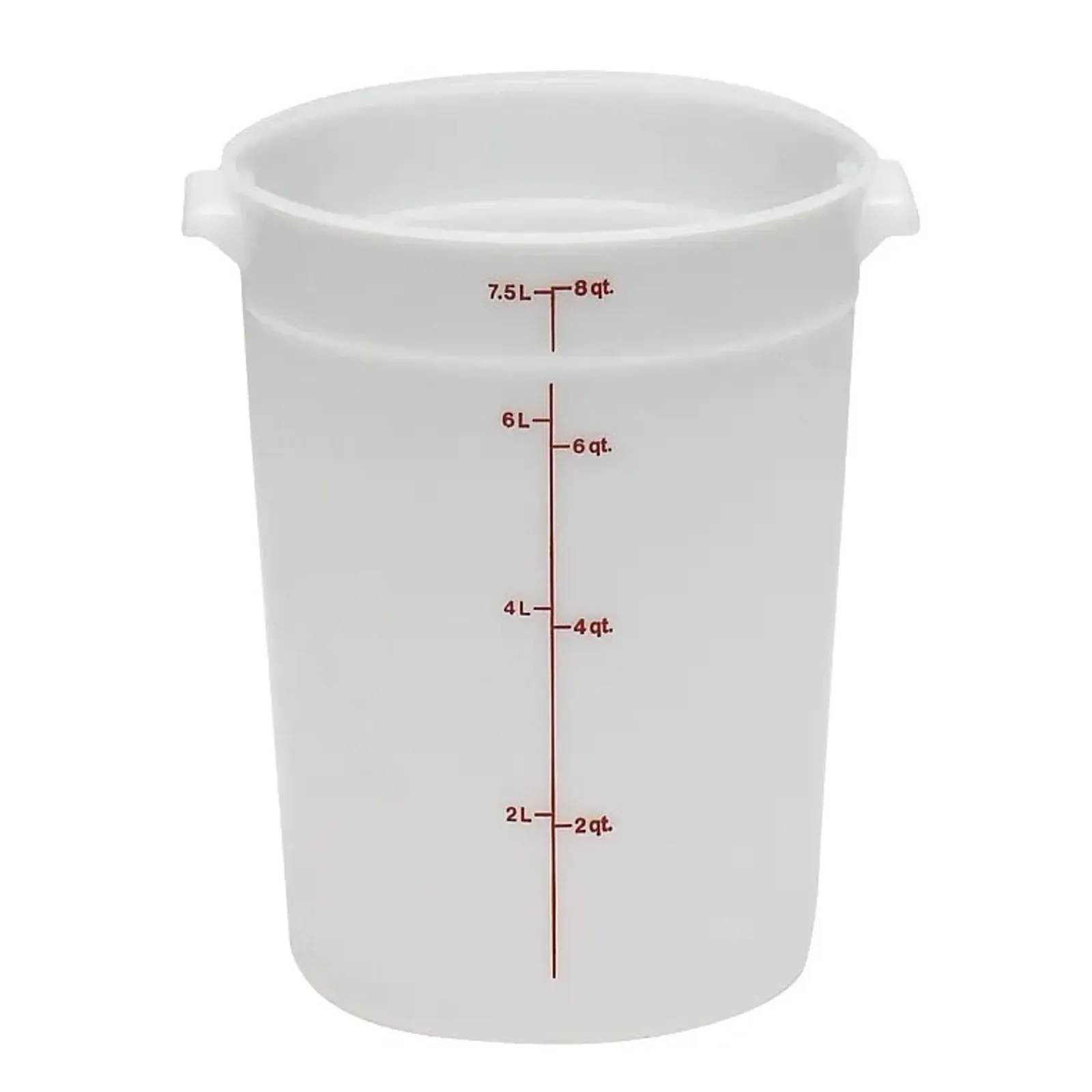 Cambro RFS8148 - Polyethylene Round Container 7.6L (Pack of 12)
