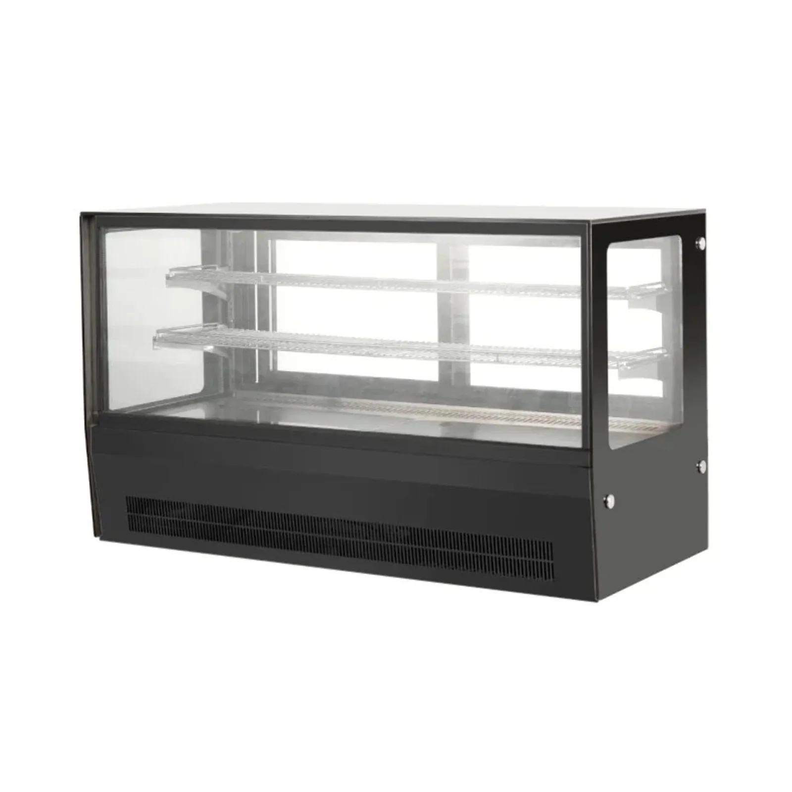 AG Equipment BTS1200 - 190L Squared Bench Top Food Showcase Fridge - 1200mm