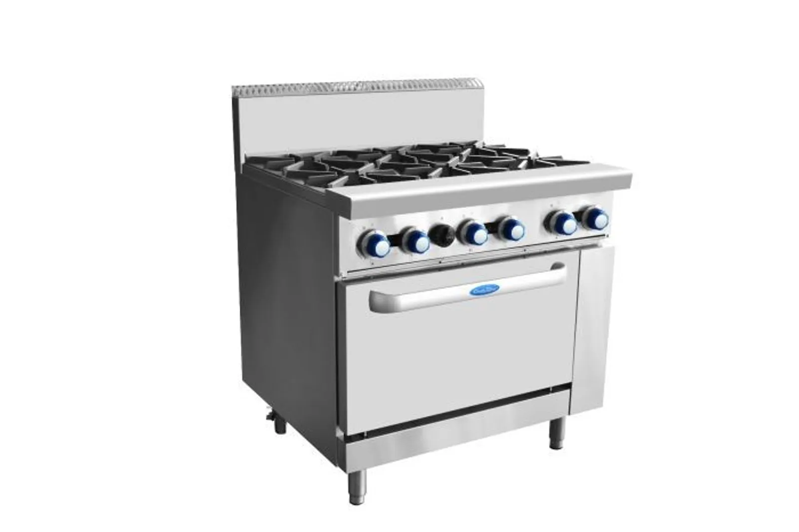 Cookrite AT80G6B-O-LPG - 6 Burners with Oven LPG