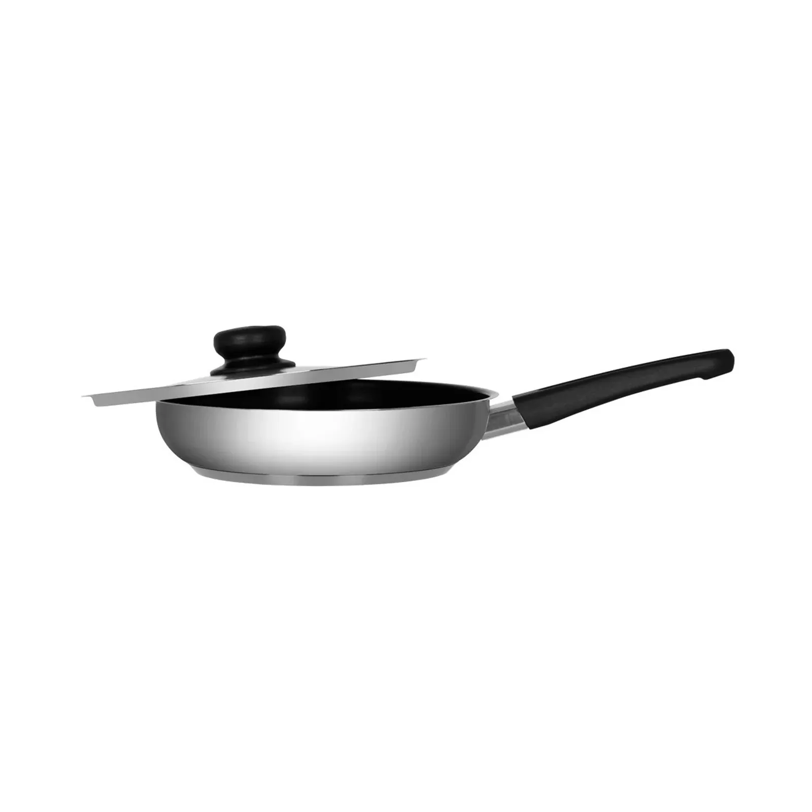 Chef Inox 73035 - Club Saucepan with Bakelite Handle Frypan Non-Stick 240x50mm