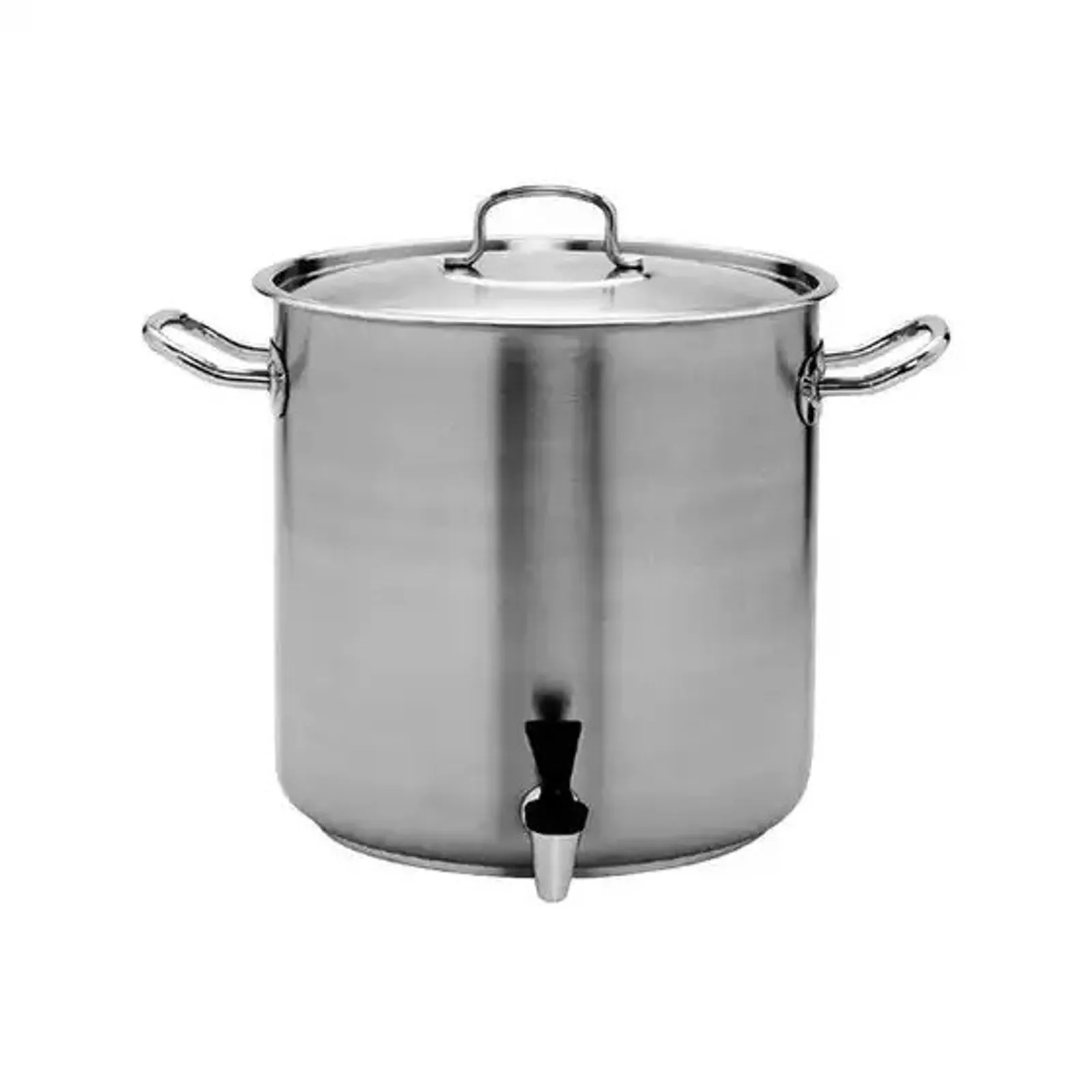 Pujadas P248-040 - INOX-PRO Stockpot with Cover and Tap 50L