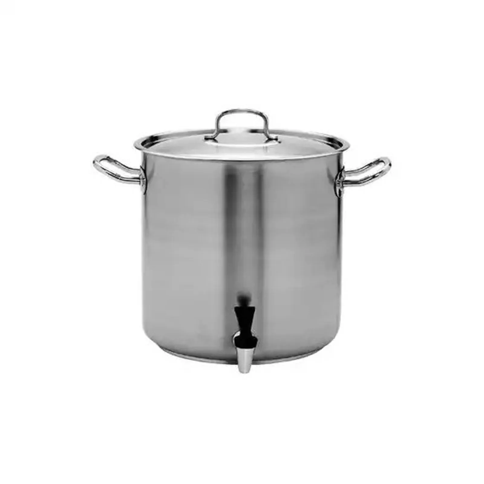 Pujadas P248-035 - INOX-PRO Stockpot with Cover and Tap 33.6L
