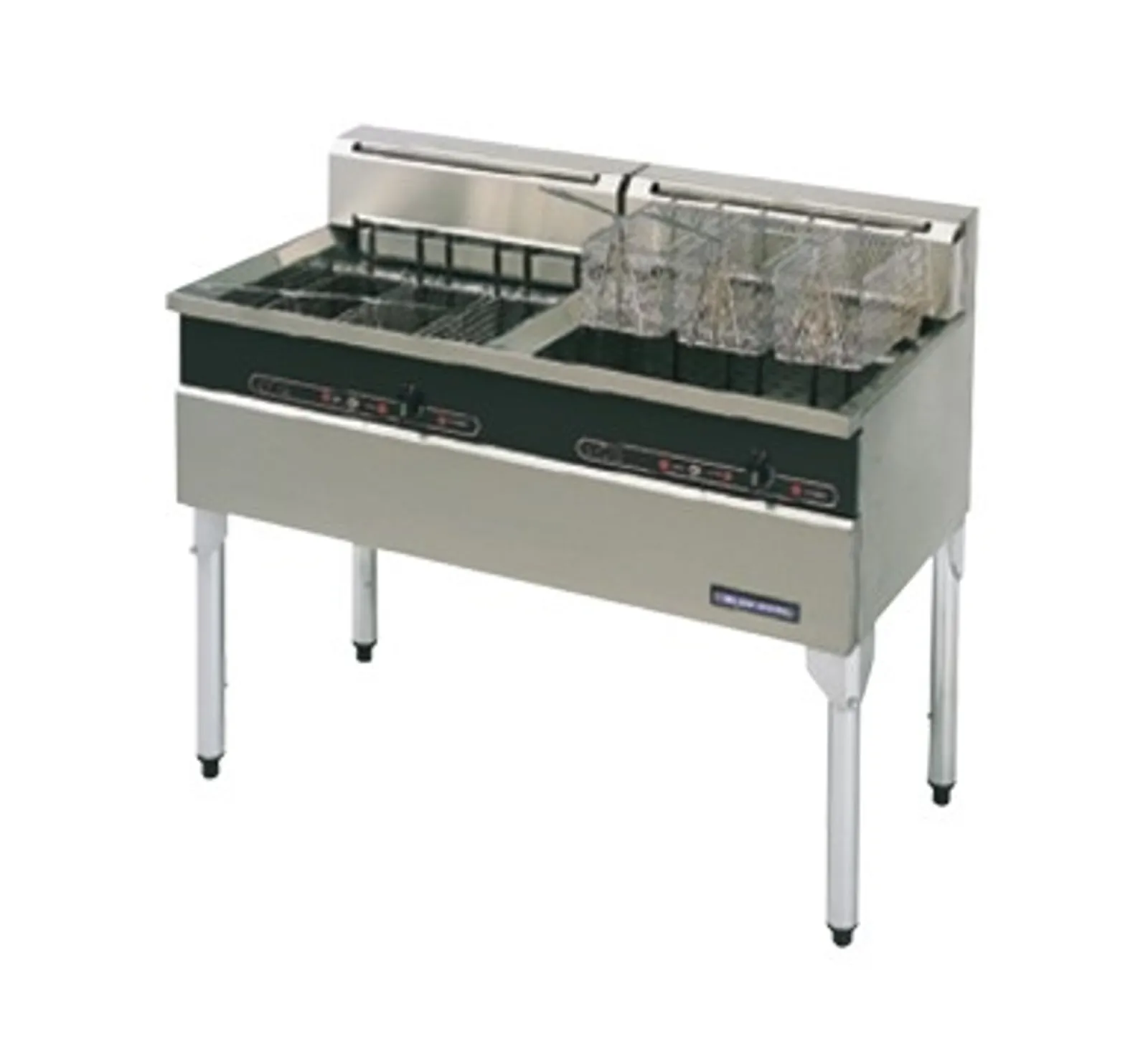 Blue Seal Evolution Series E604 - 1200mm Twin Pan Electric Fish Fryer