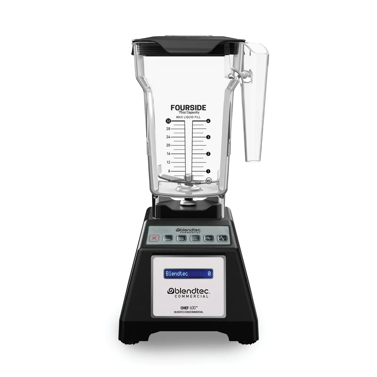 Blendtec B-C600.FS - CHEF 600™ FourSide Jar for Blender w/V-Lid