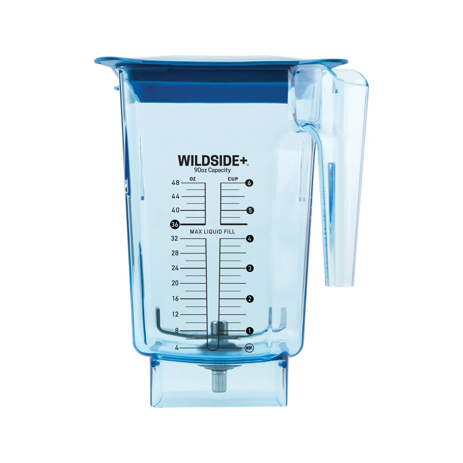 Blendtec BA-40-636-B01 - Coloured Wildside Jar for Blender (Blue)