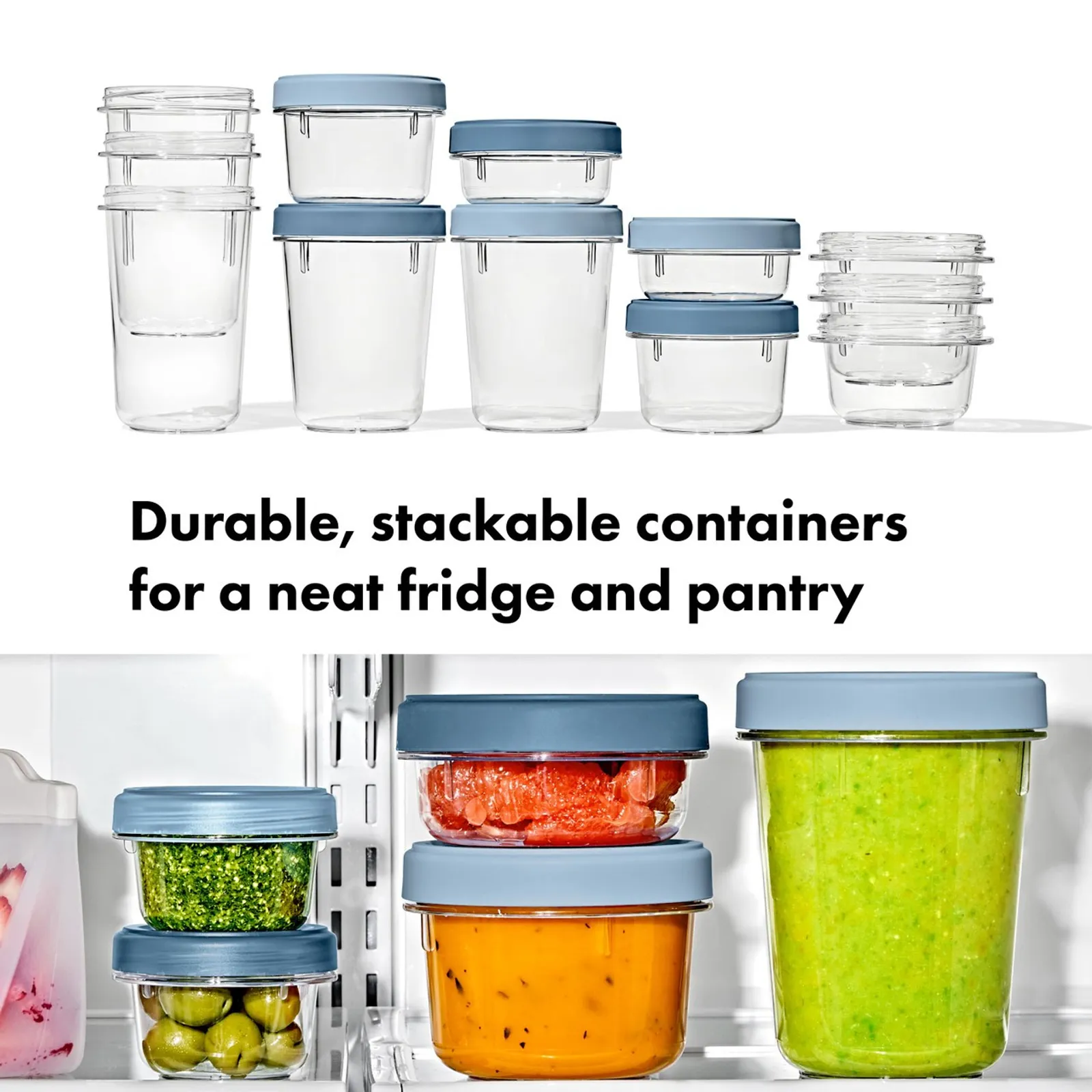 OXO 48775 - Twist & Stack 12 Piece Container Set