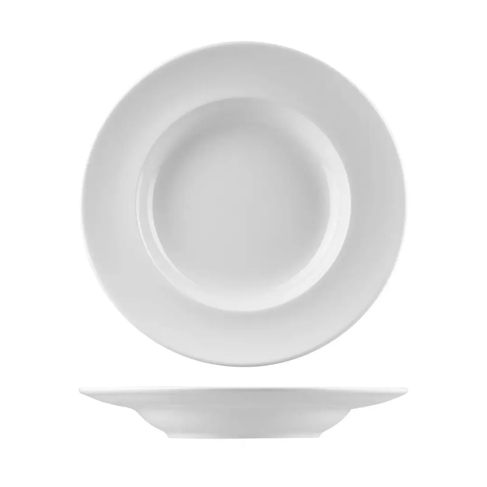 Rak Porcelain CDP30 - Classic Gourmet Round Bowl - Wide Rim 300mm