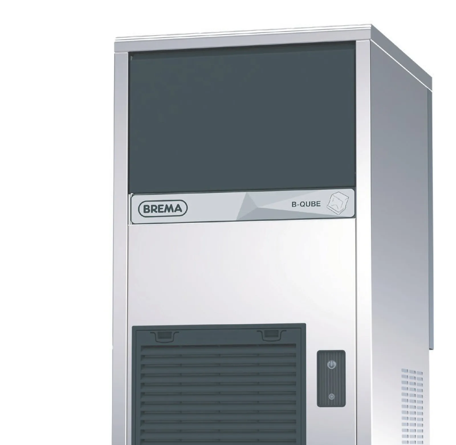 Brema CB249A-HCQ-DP - 23G Ice Maker w.Internal Storage Bin Up To 29Kg Production 9Kg Storage AWS R290 refrigerant