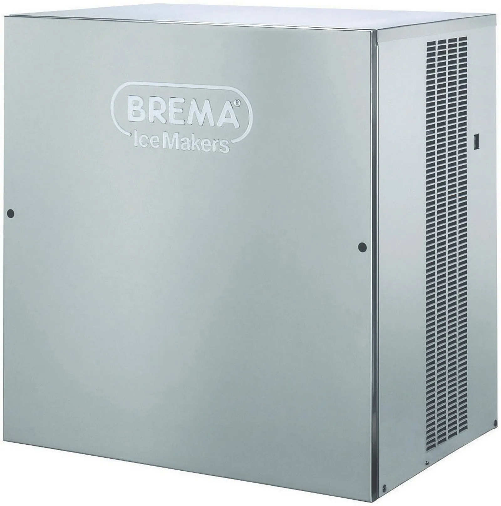 Brema VM500A Ice Maker No Bin - 200Kg/24hrs - Vertical Evaporator - Fast Ice