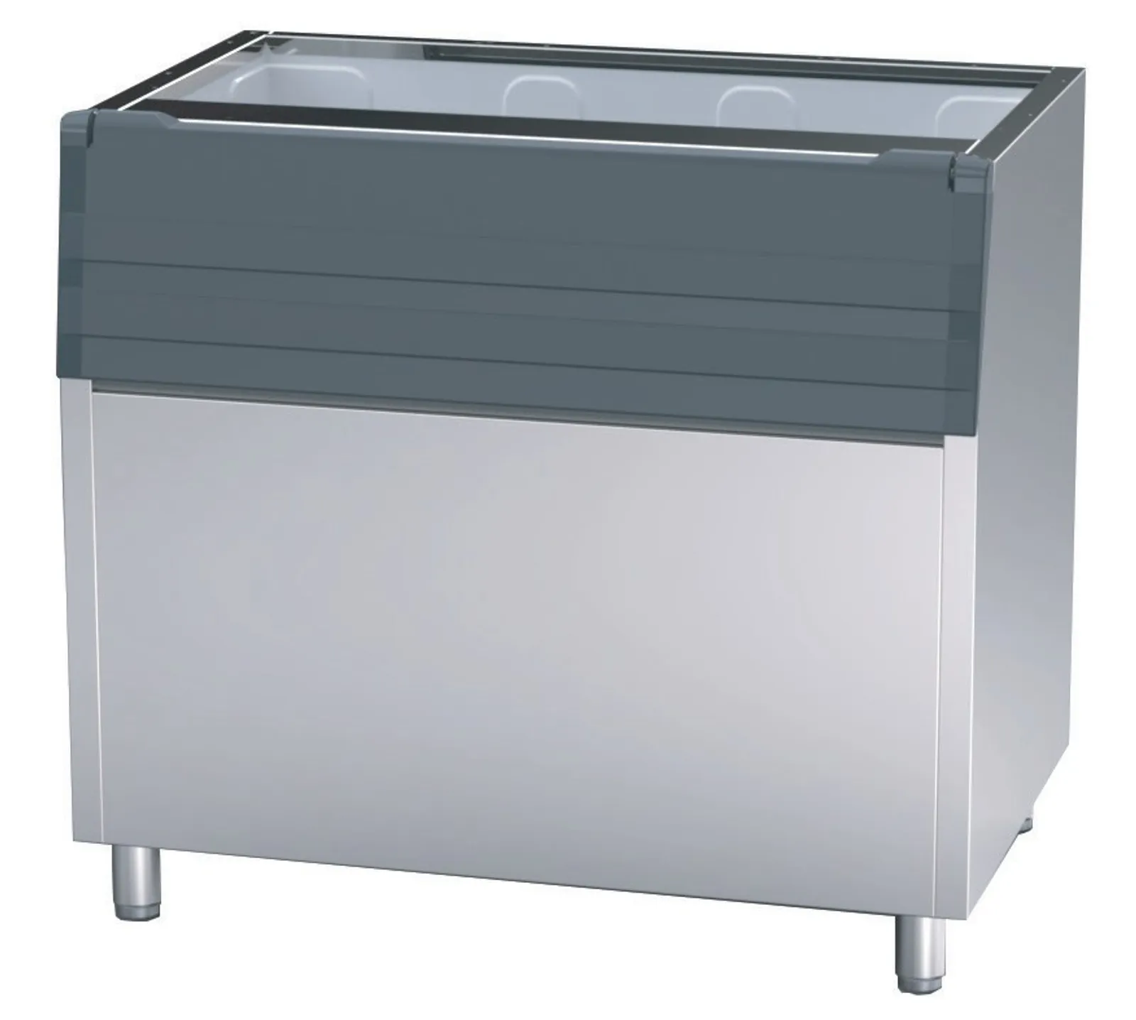 Brema Bin350-P - 350Kg Storage Bin with polyethylene door. Requires Cover Assembly