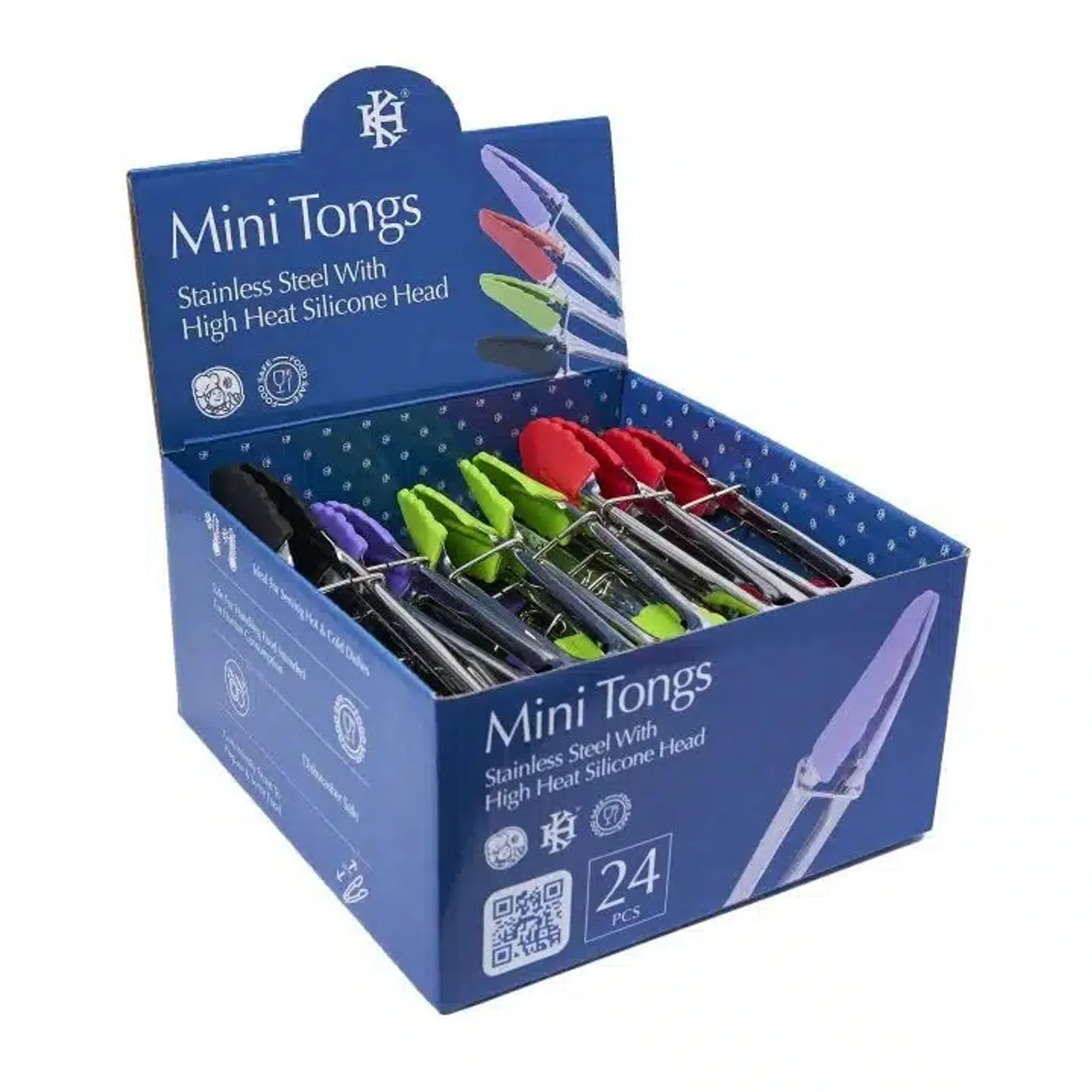 KH Classik Chef 12607 - Mini Tong 18cm Silicone Head