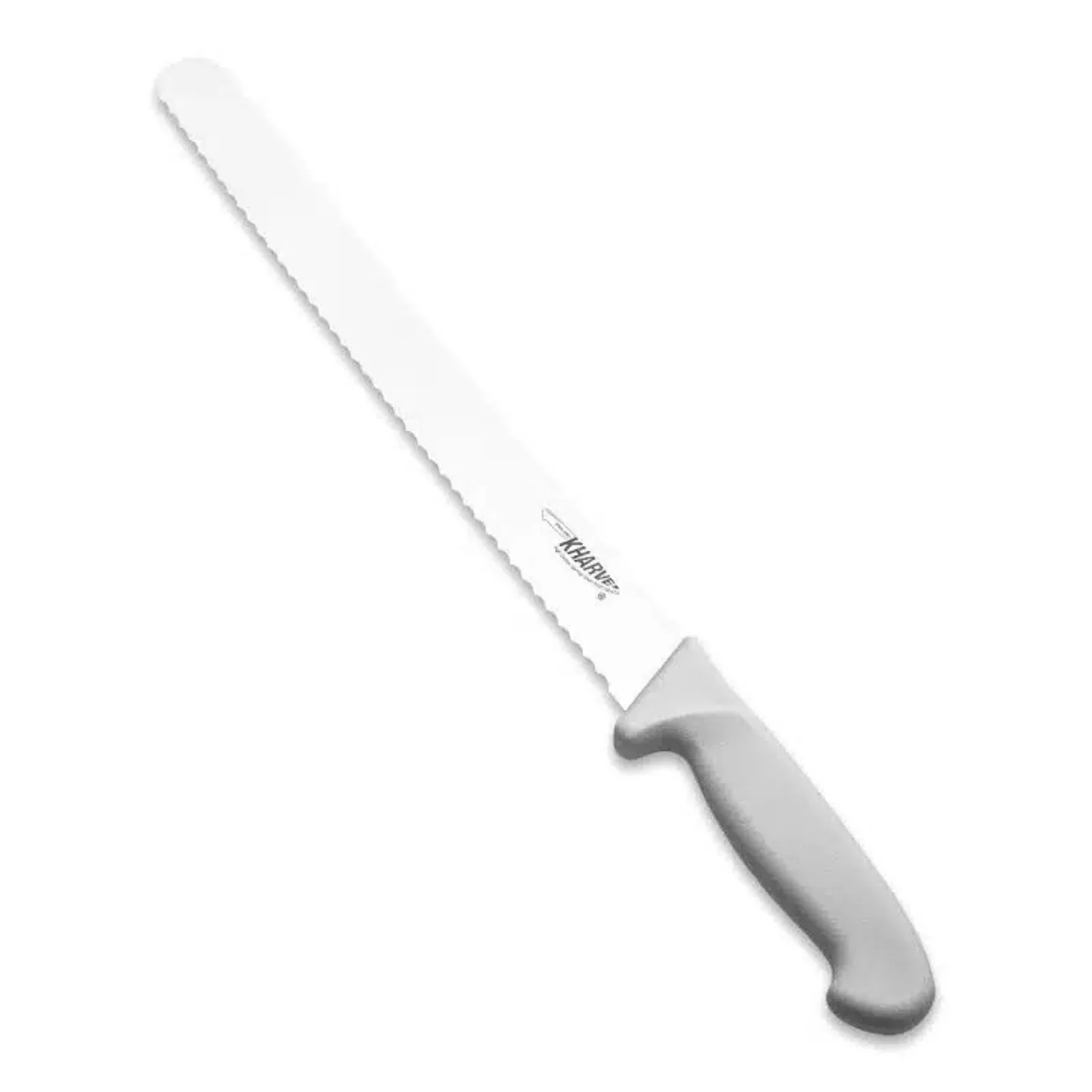 KH Kharve 48258 - Bread Knife Serrated 25cm White