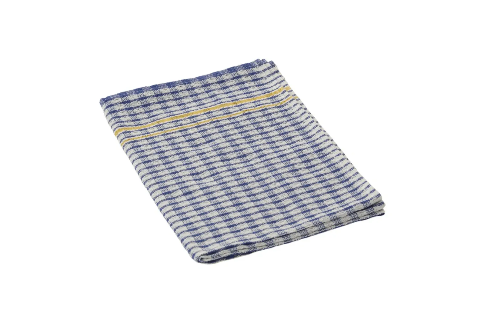 KH Megachef 88222 - Cheq. Teatowel Blue 50x70cm