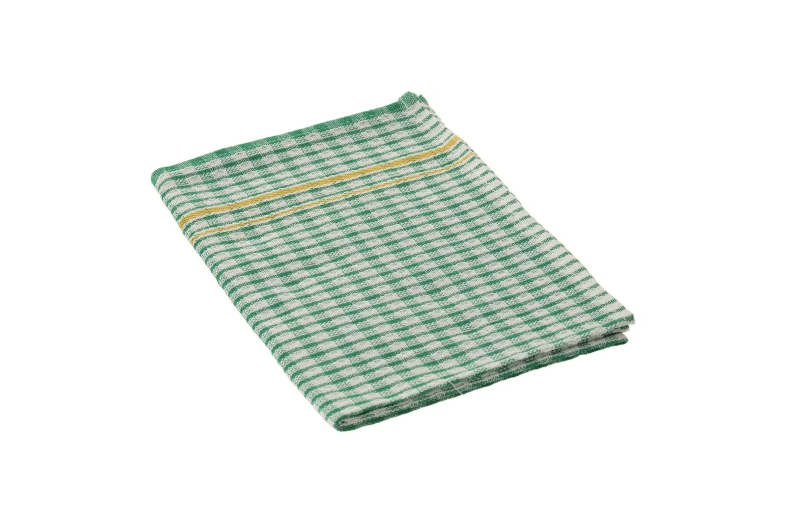 KH Megachef 88224 - Cheq. Teatowel Green 50x70cm