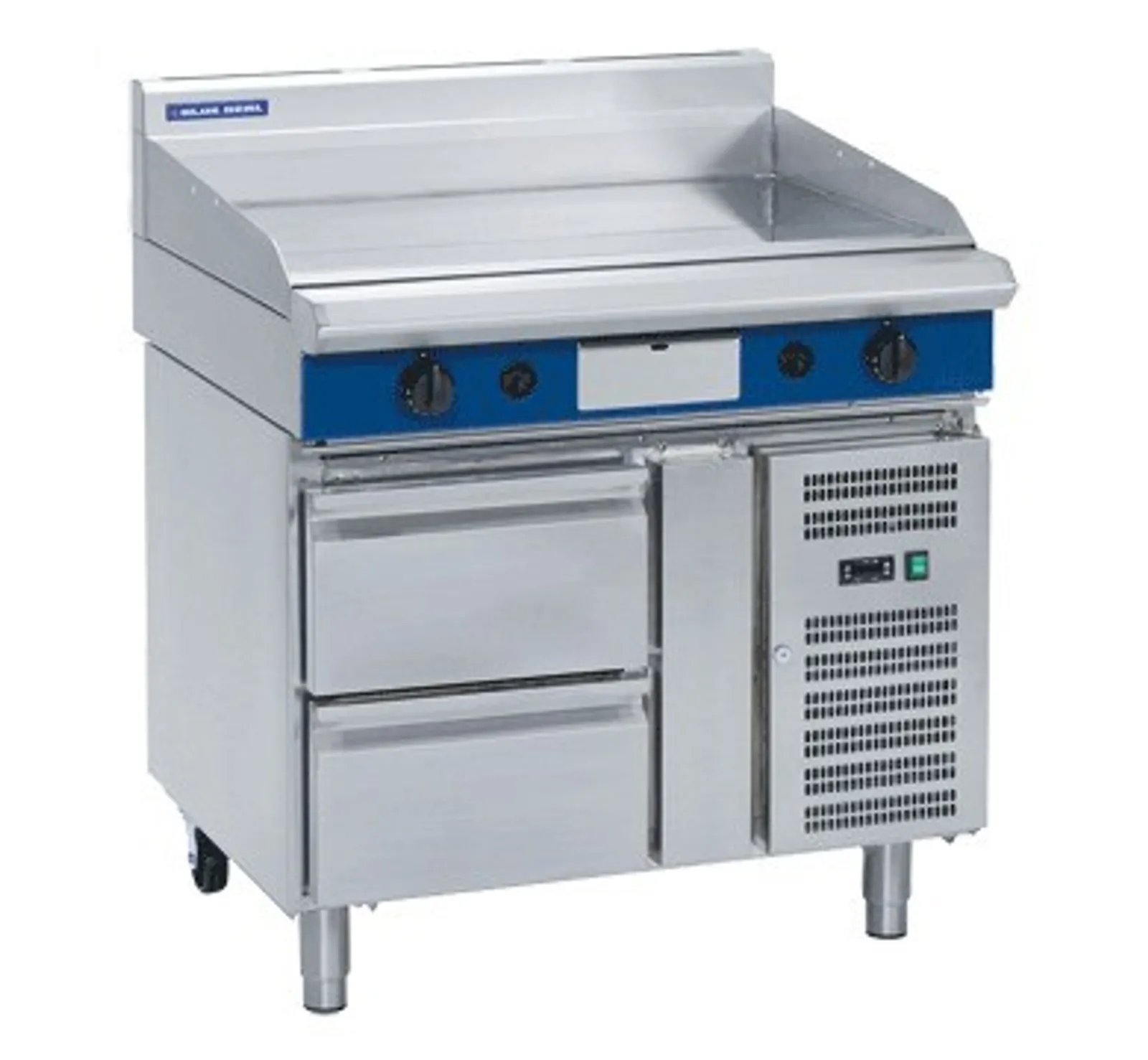 Blue Seal Evolution Series GP516-RB - 900mm Gas Griddle Refrigerated Base