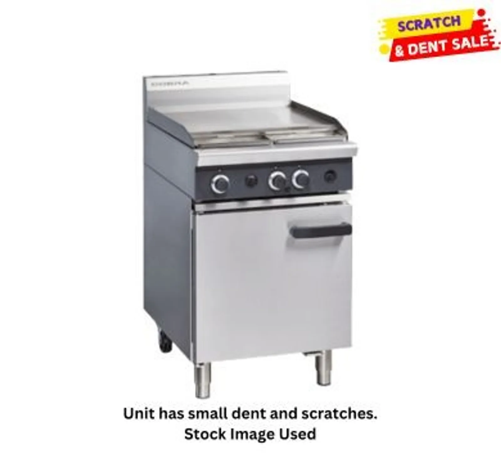 Cobra CR6B - 600mm Griddle Gas Range Static Oven - Clearance