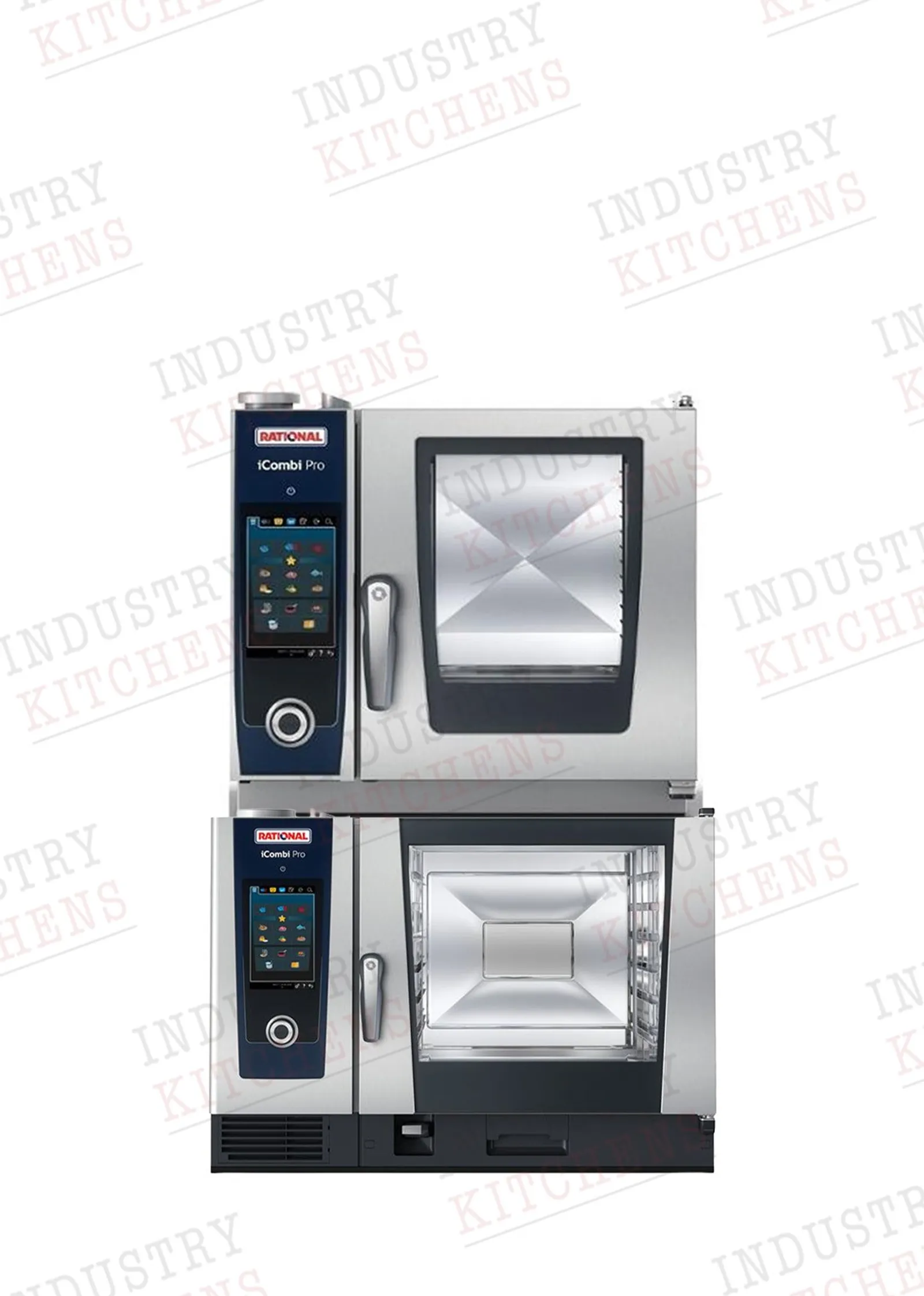 Rational Duo iCombi Pro XS 6-2/3 GN Electric Combi Oven on 6-2/1 GN Electric Combi Oven