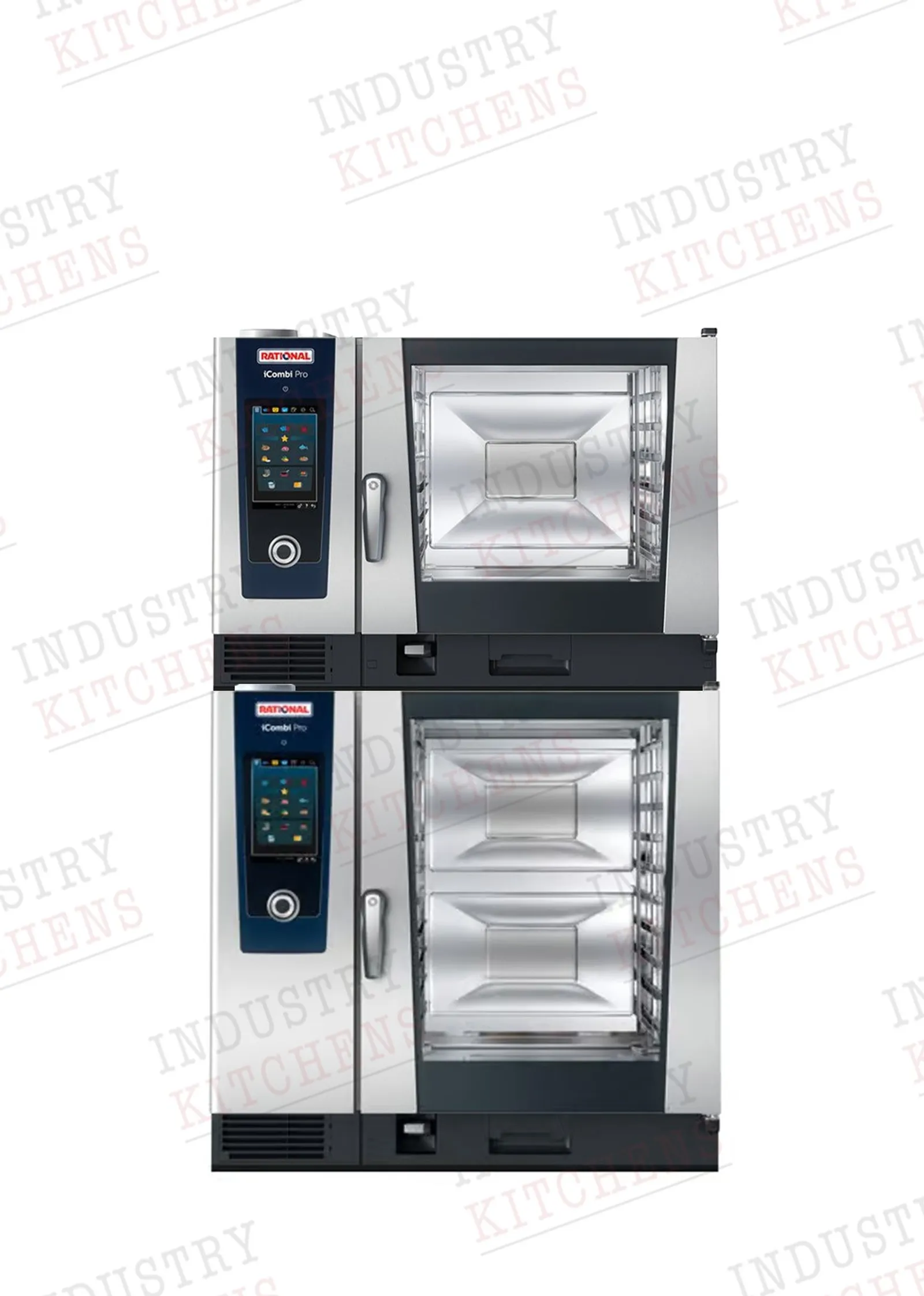 Rational Duo iCombi Pro 6-2/1 GN Electric Combi Oven on 10-2/1 GN Electric Combi Oven