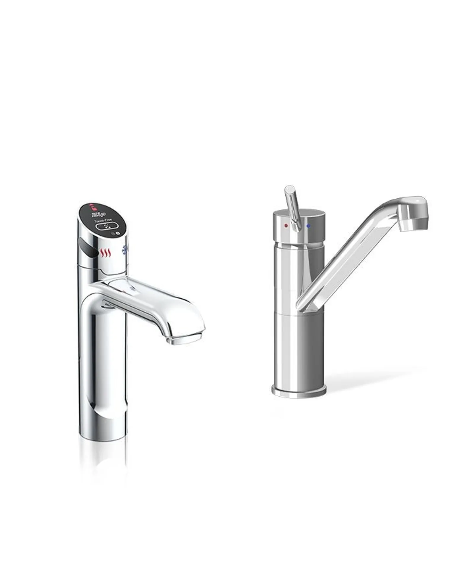 Zip Hydrotap H5W675Z00AU - 5-in-1 Touch-Free Wave tap with Classic Mixer Chrome - Boiling, Chilled, Sparkling