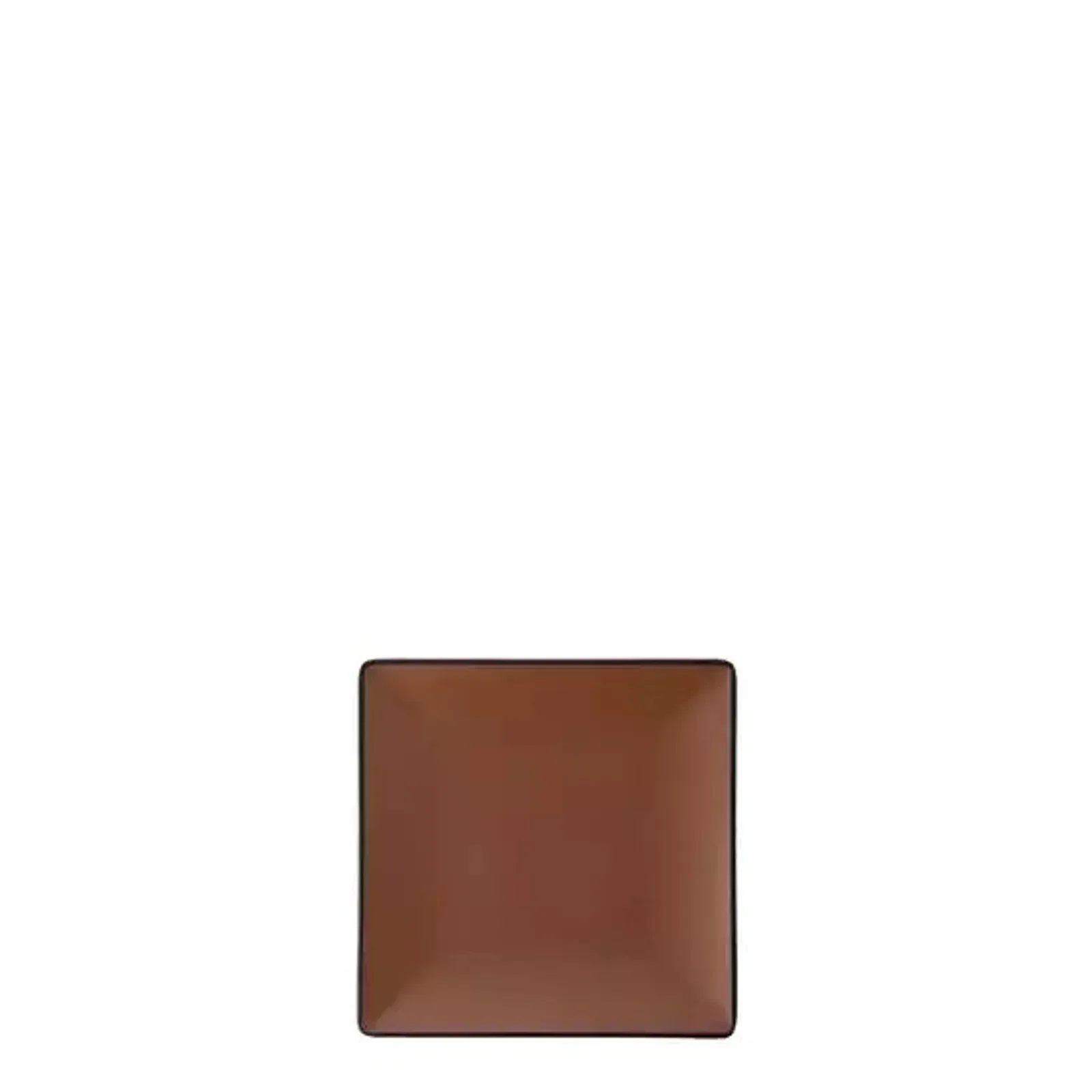 Cou Cou 828301-BN - Dual Colour Brown & Black Square Plate 175mm