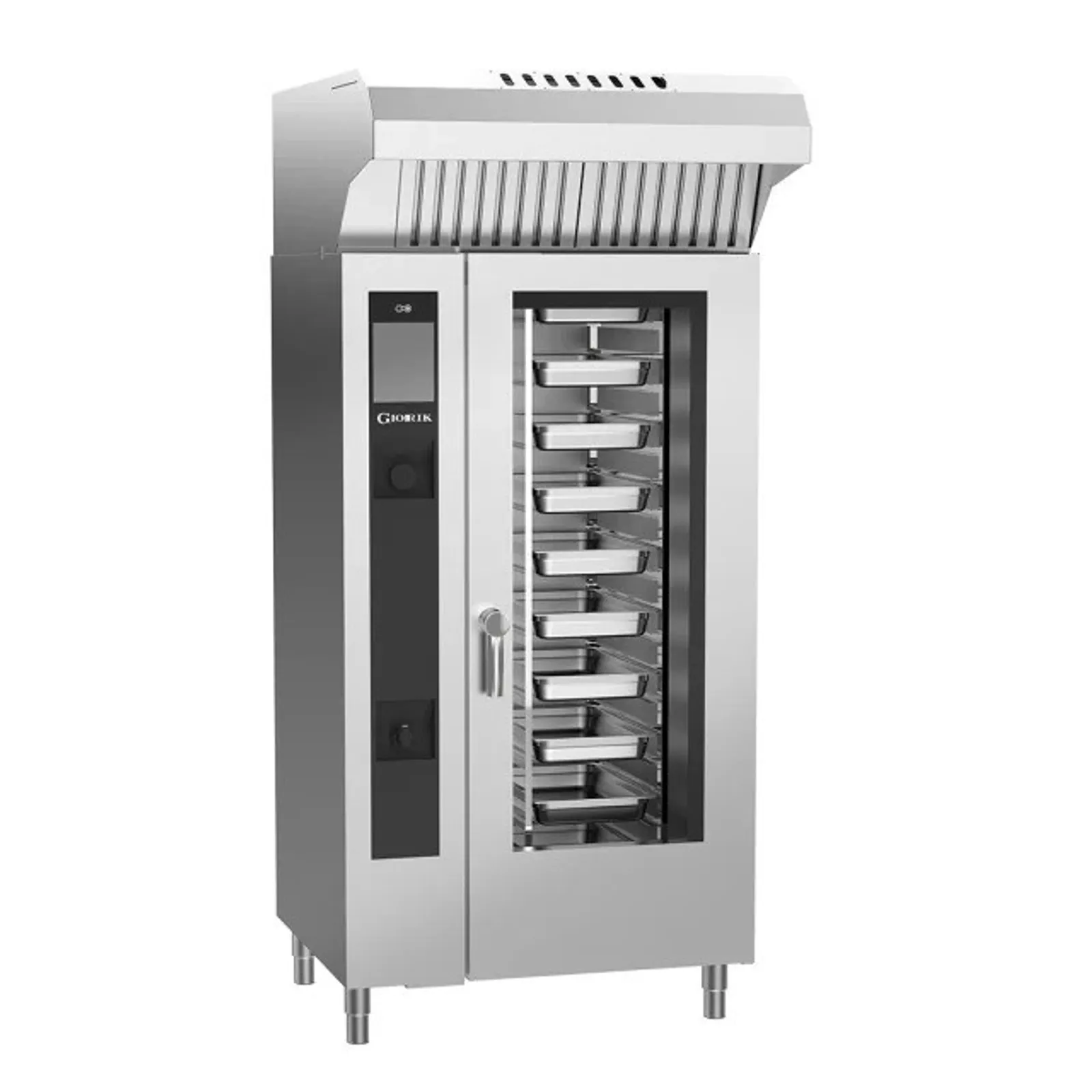 Giorik Steambox SERE201WT.RO.H - R Series Electric Combi Oven - 20 x 1/1 GN with RO Filter and Hood