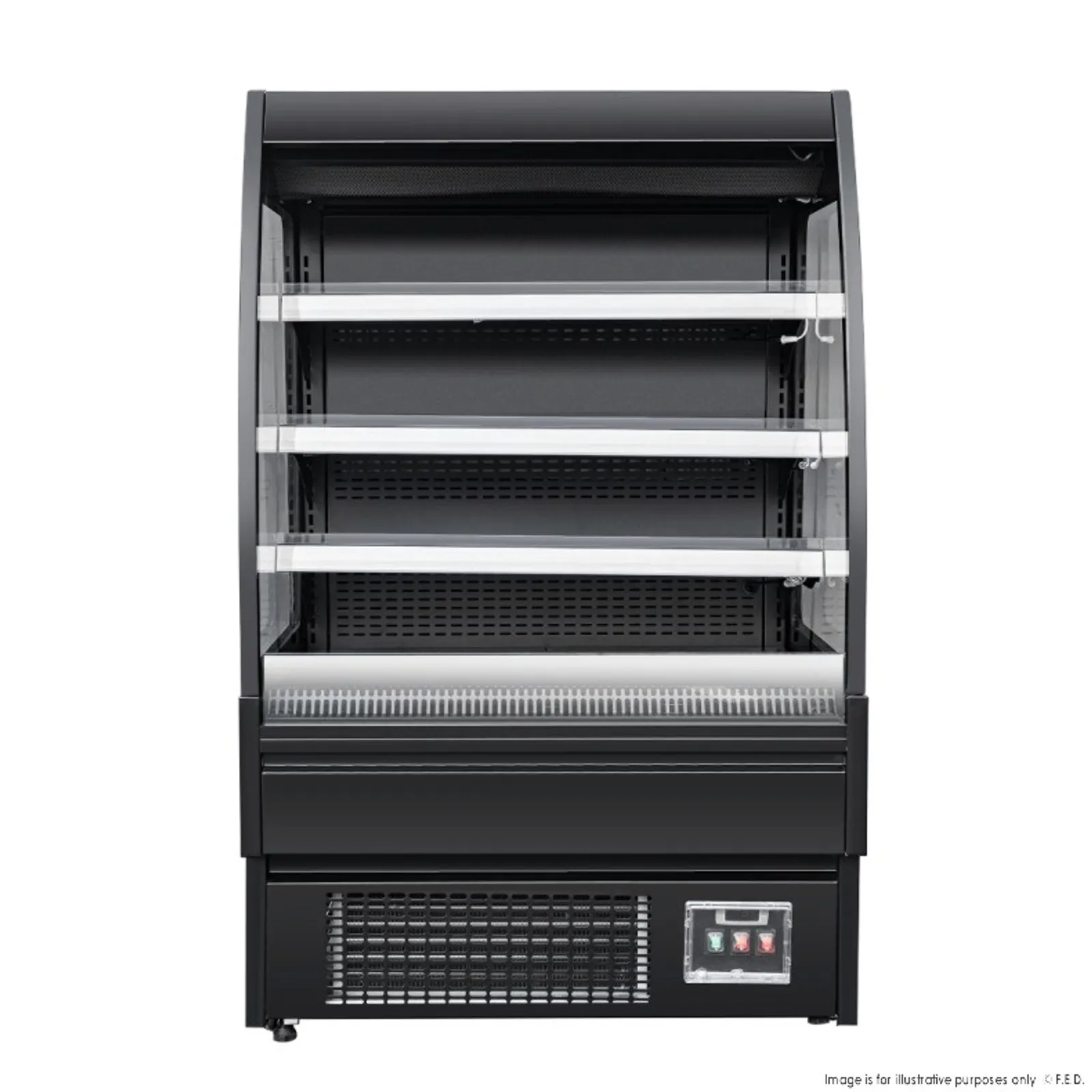 Thermaster OP-0970C - Self-Serve Curve Open Display