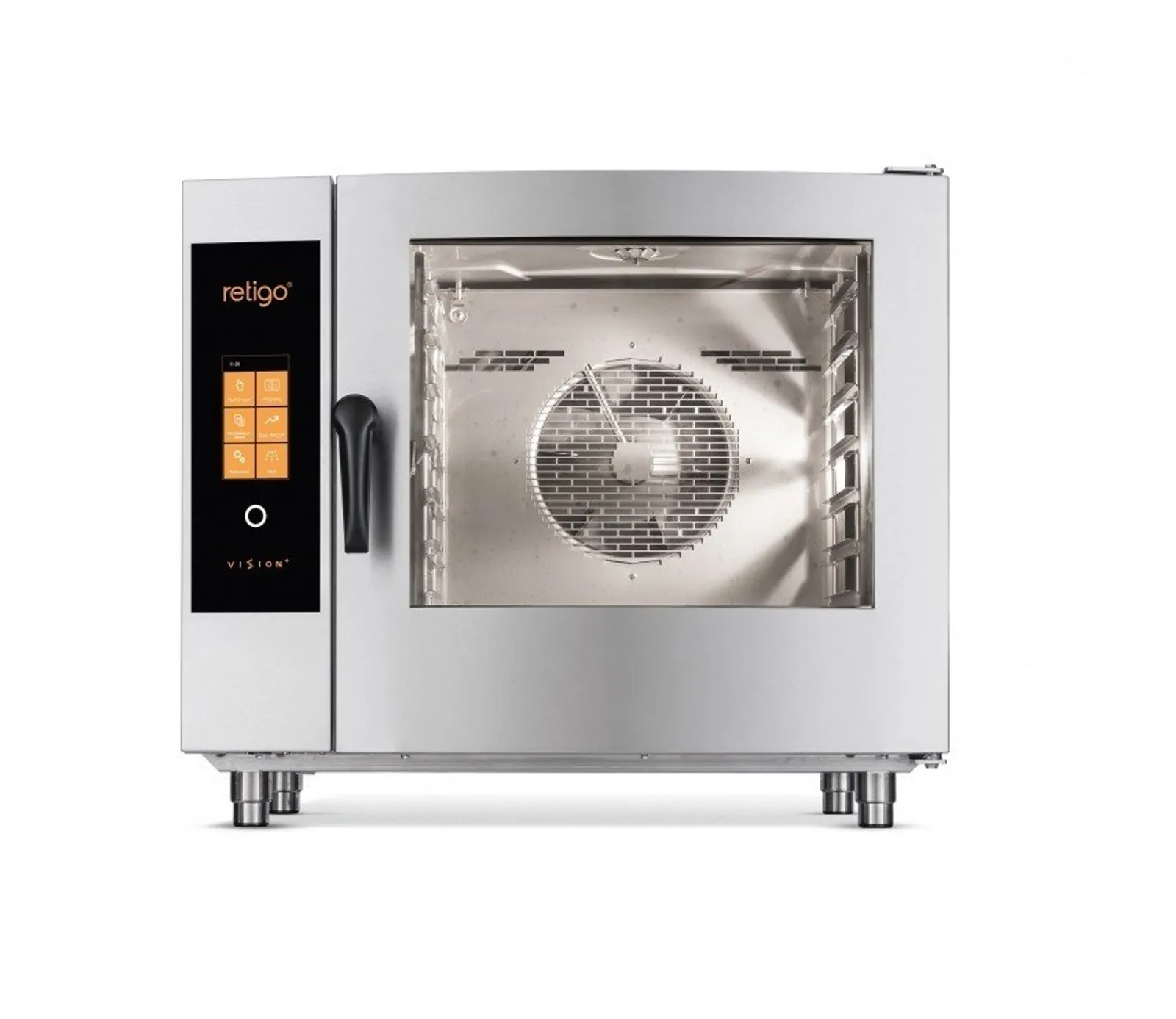 Retigo O611i+ 300037 - Electric Combi Oven Orange Plus Vision Range - 7 x 1/1 GN