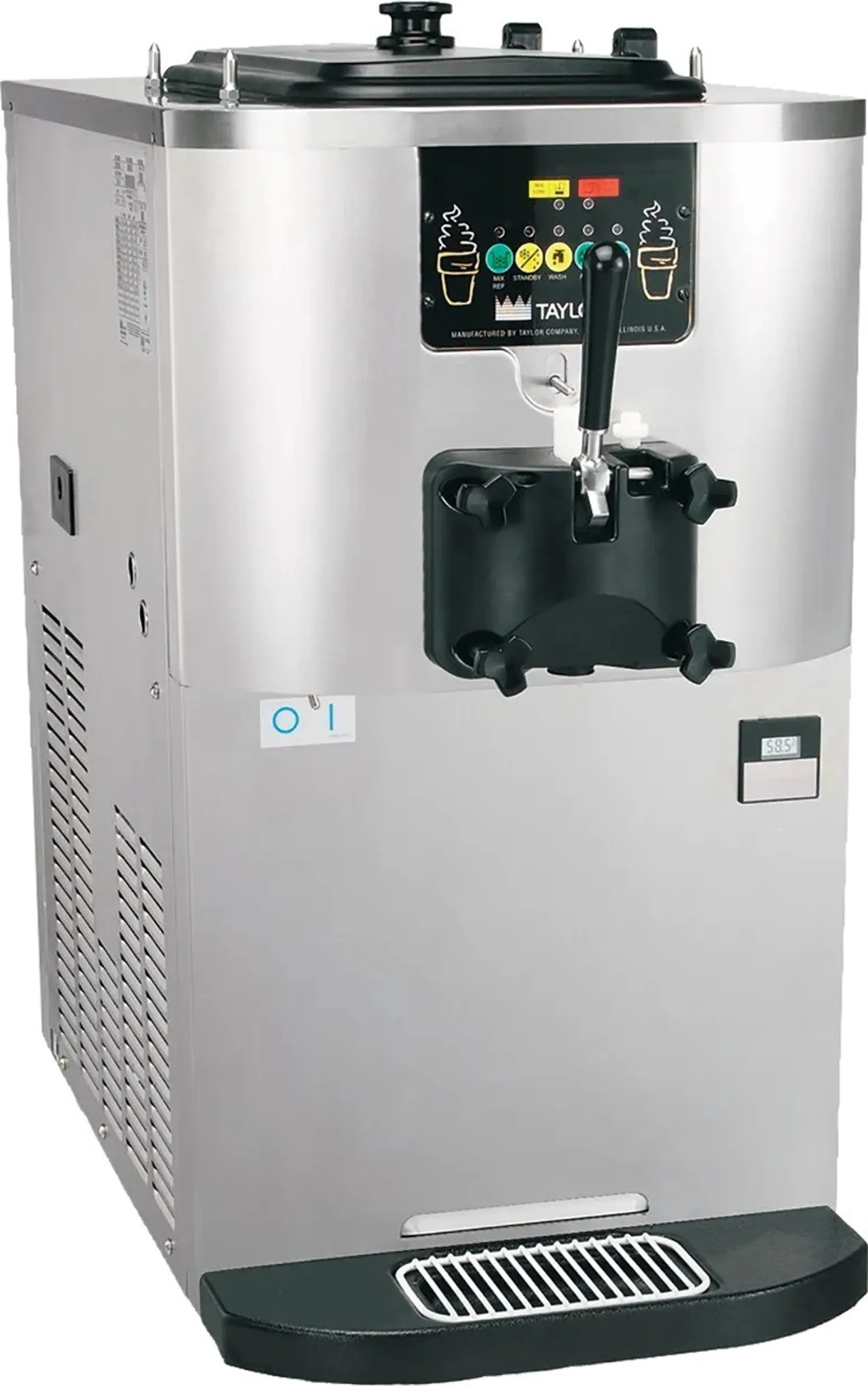 Taylor C706 171328 - Pump Bench Top High Capacity Soft Serve Machine - Single Barrel 415V