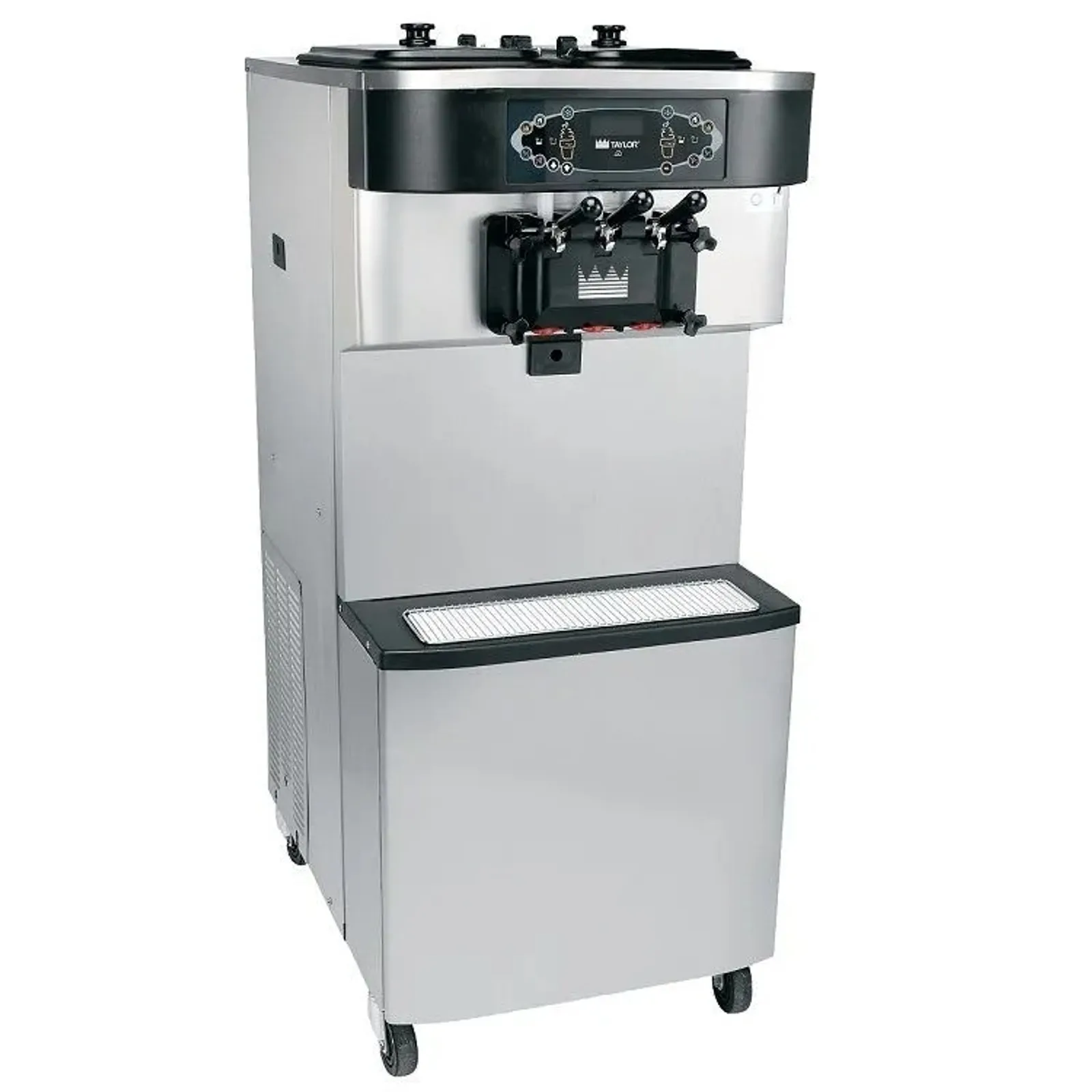 Taylor C712 149557 - Pump Twin Twist Floor Standing High Capacity Soft Serve Machine - Double Barrel 3.2ltr