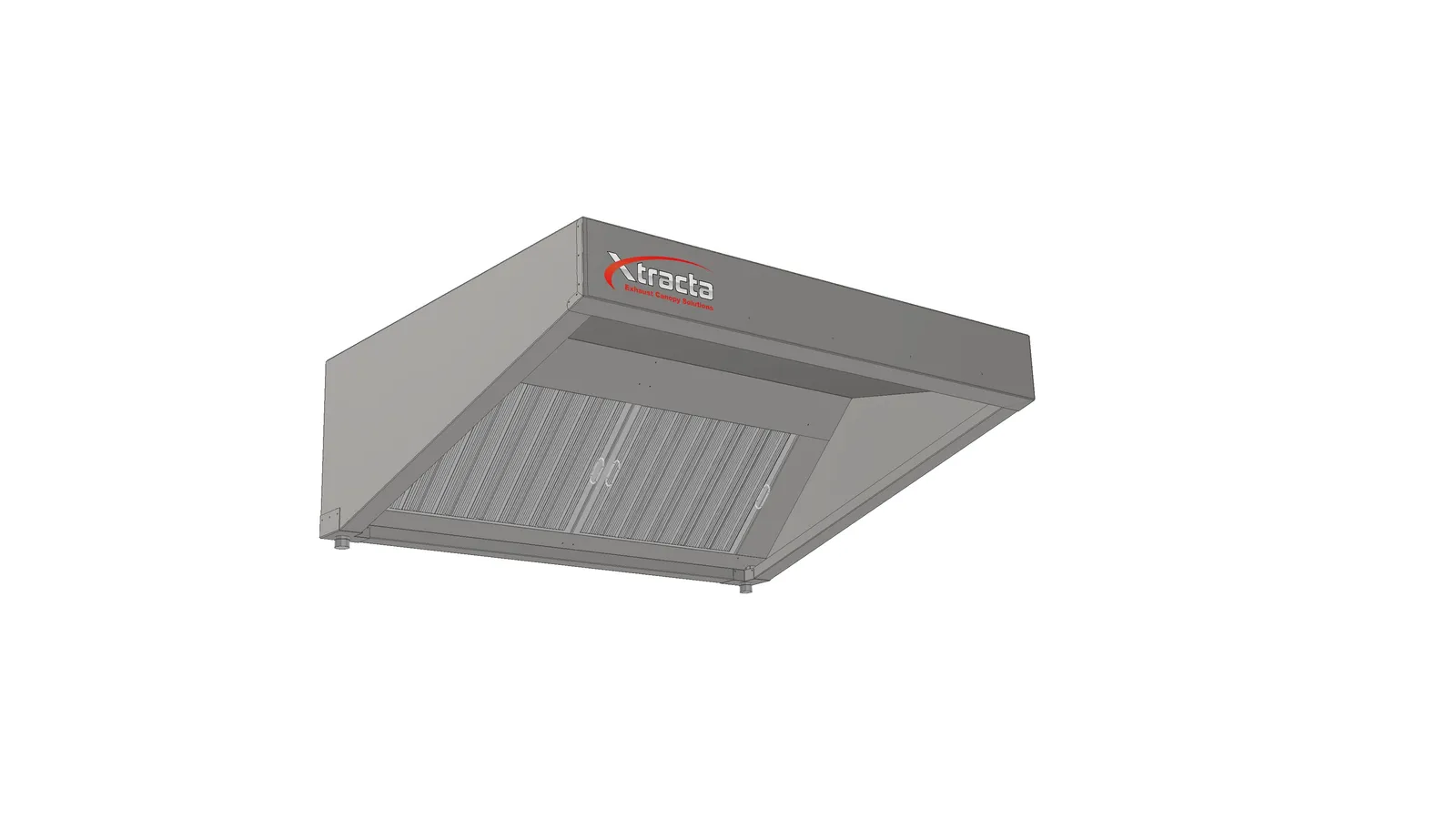 Xtracta Van Air 1200 - Commercial Food Truck Rangehood Canopy 1200mm – Exhaust Kitchen Hood