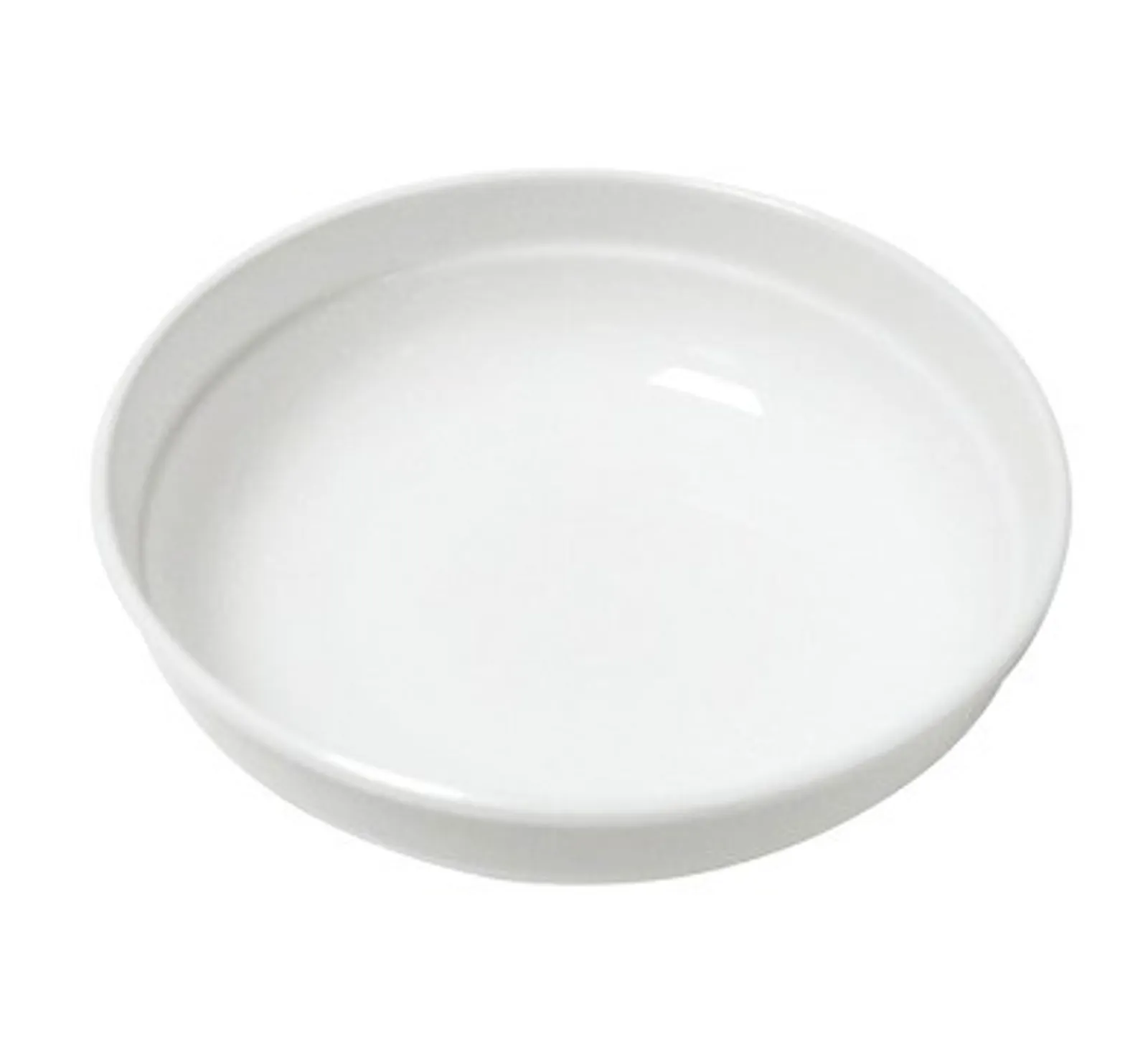 Poliware 1002017 Reusable Polycarbonate Dishware - 170mm Round Bowl - White