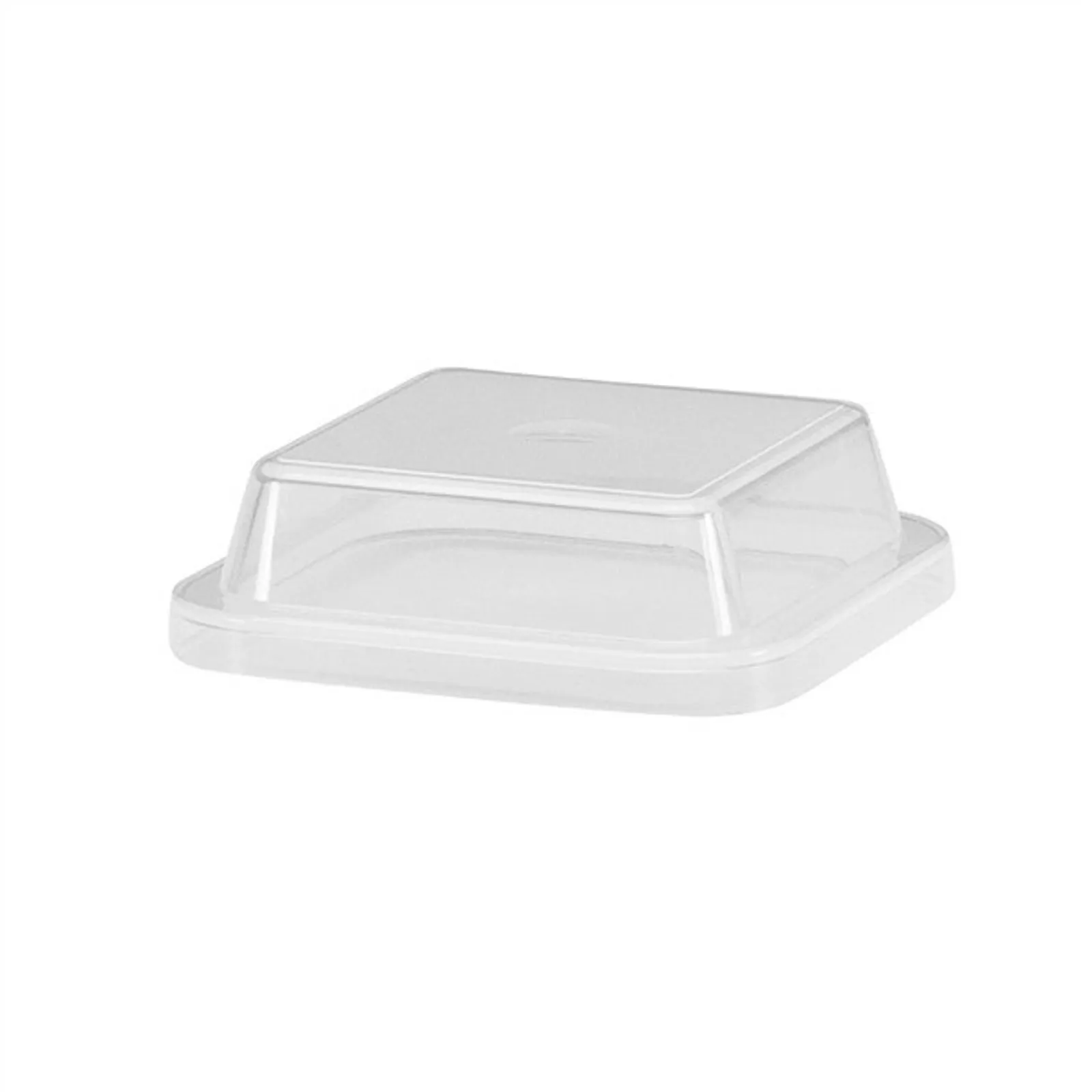 Schonwald FZ315 - Donna Senior Square Plate P/P Lid Opaque 140x140x55mm (12 Pack)