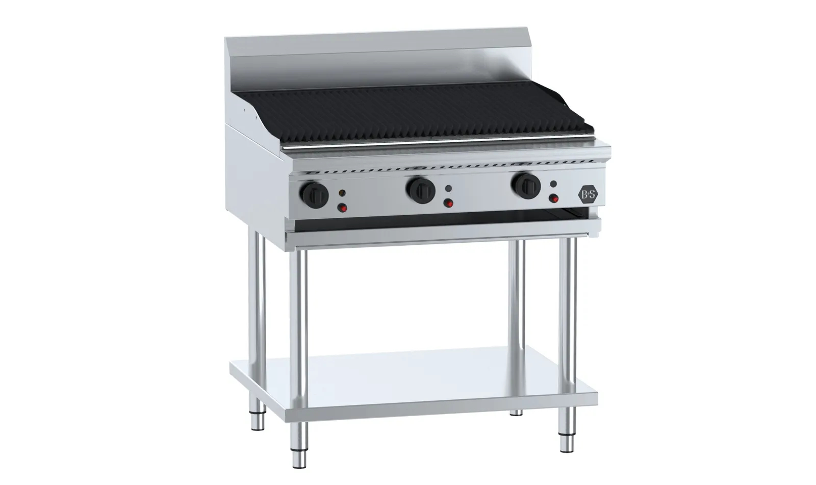 B&S BLACK CBR-9 Char Broiler 900mm
