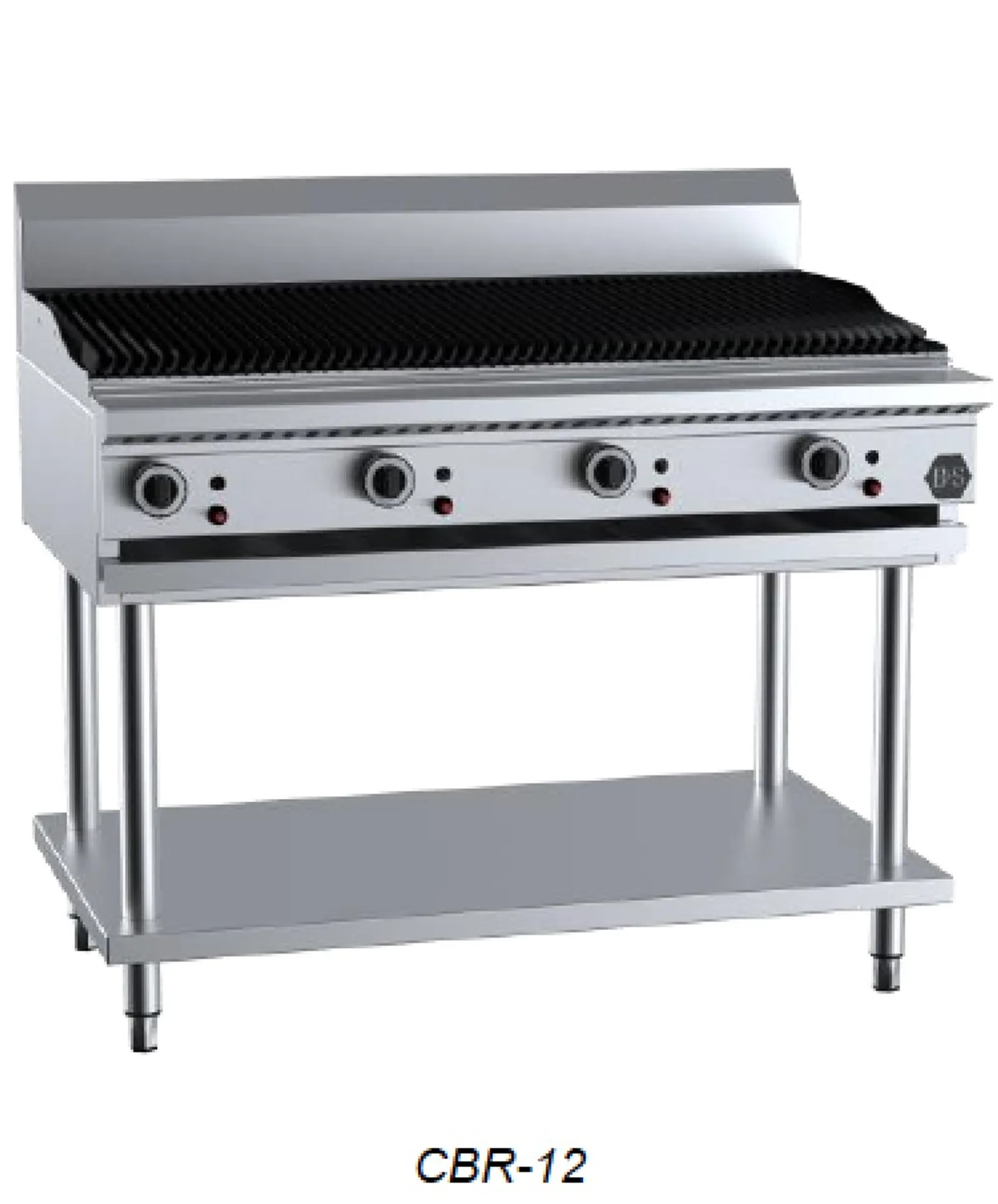 B&S BLACK CBR-12 Char Broiler 1200mm