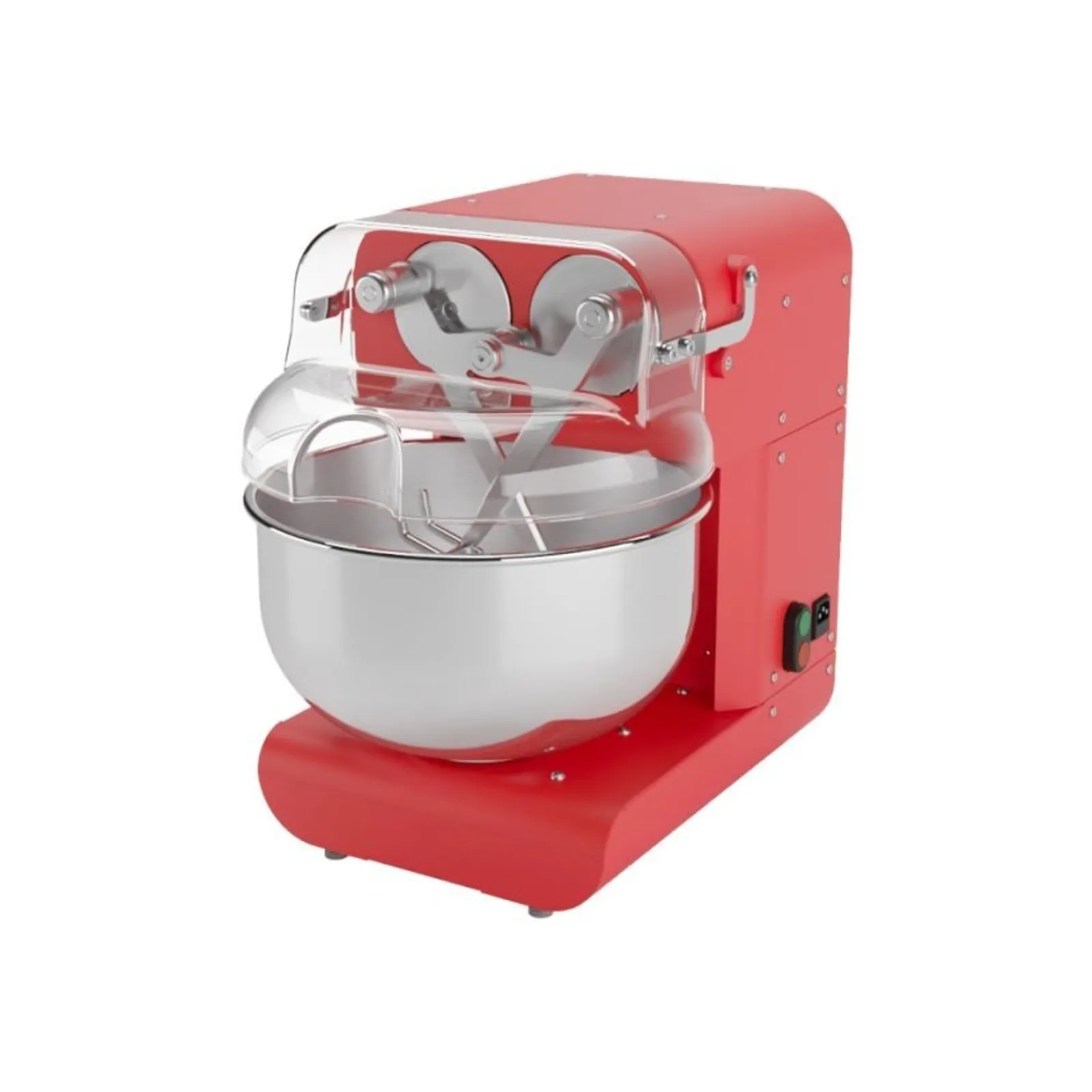 Bernardi MY0323010R - My Miss Baker Double Arm Dough Mixer Red | Single Speed | 10 litre Capacity