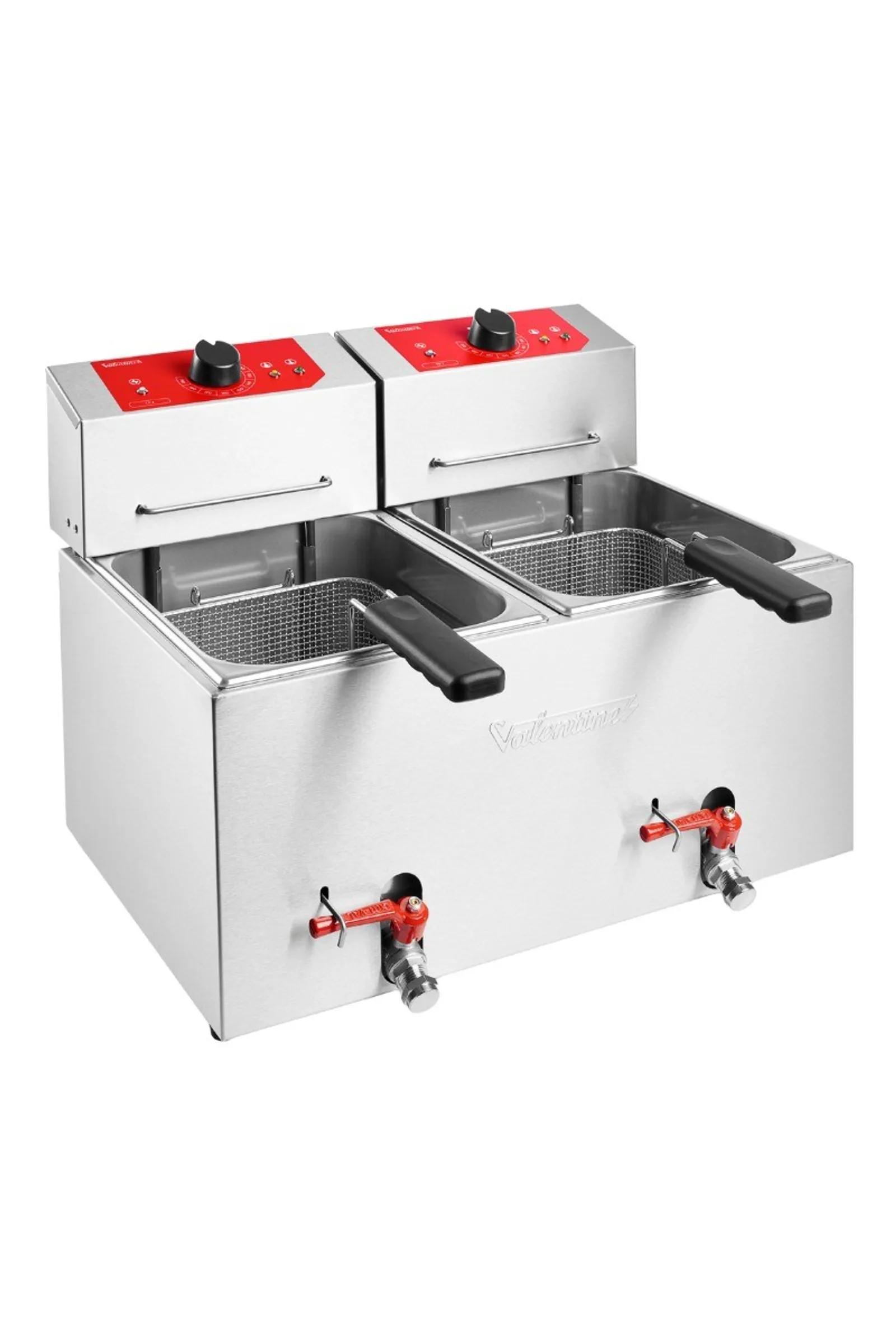 Valentine TF77SP - Electric Tabletop Fryer 2 x 7 litres Single Phase