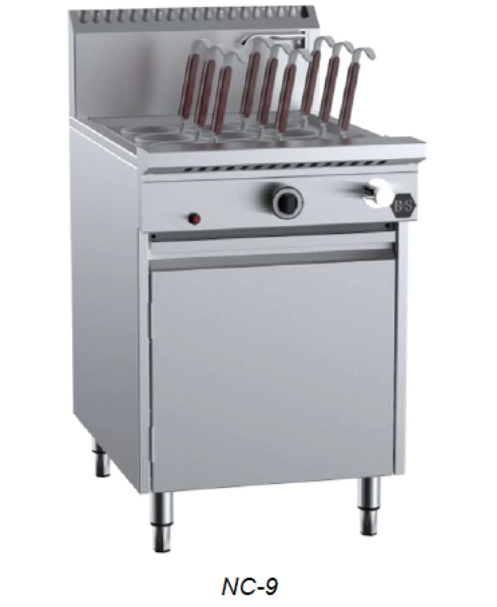 B&S BLACK NC-9 Noodle Cooker 9 Baskets