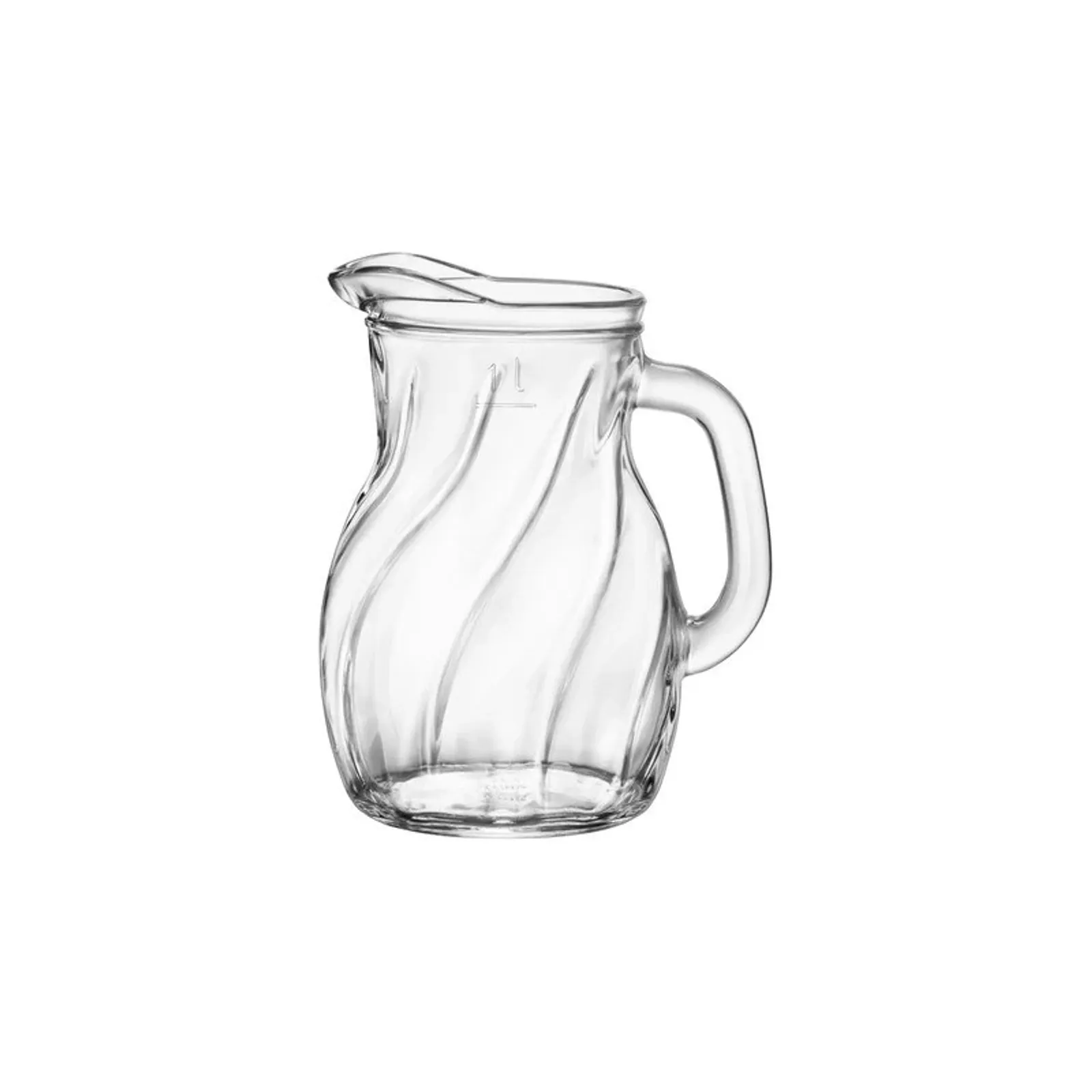 Bormioli Rocco - Bistrot Twist Jug 1170ml Fill Line at 1000ml