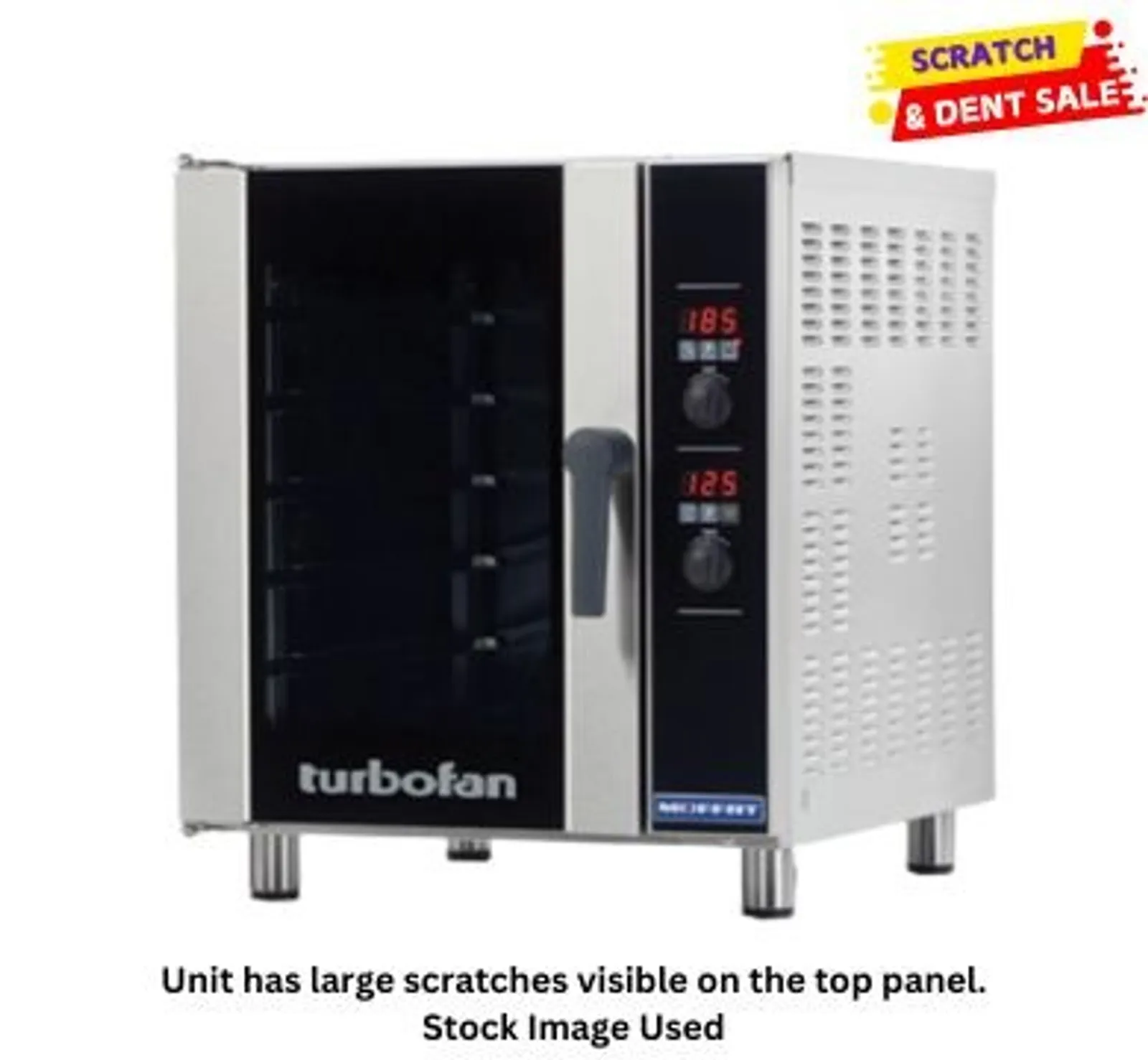 Turbofan E33D5 - Full Size Tray Digital Electric Convection Oven - Clearance (2)