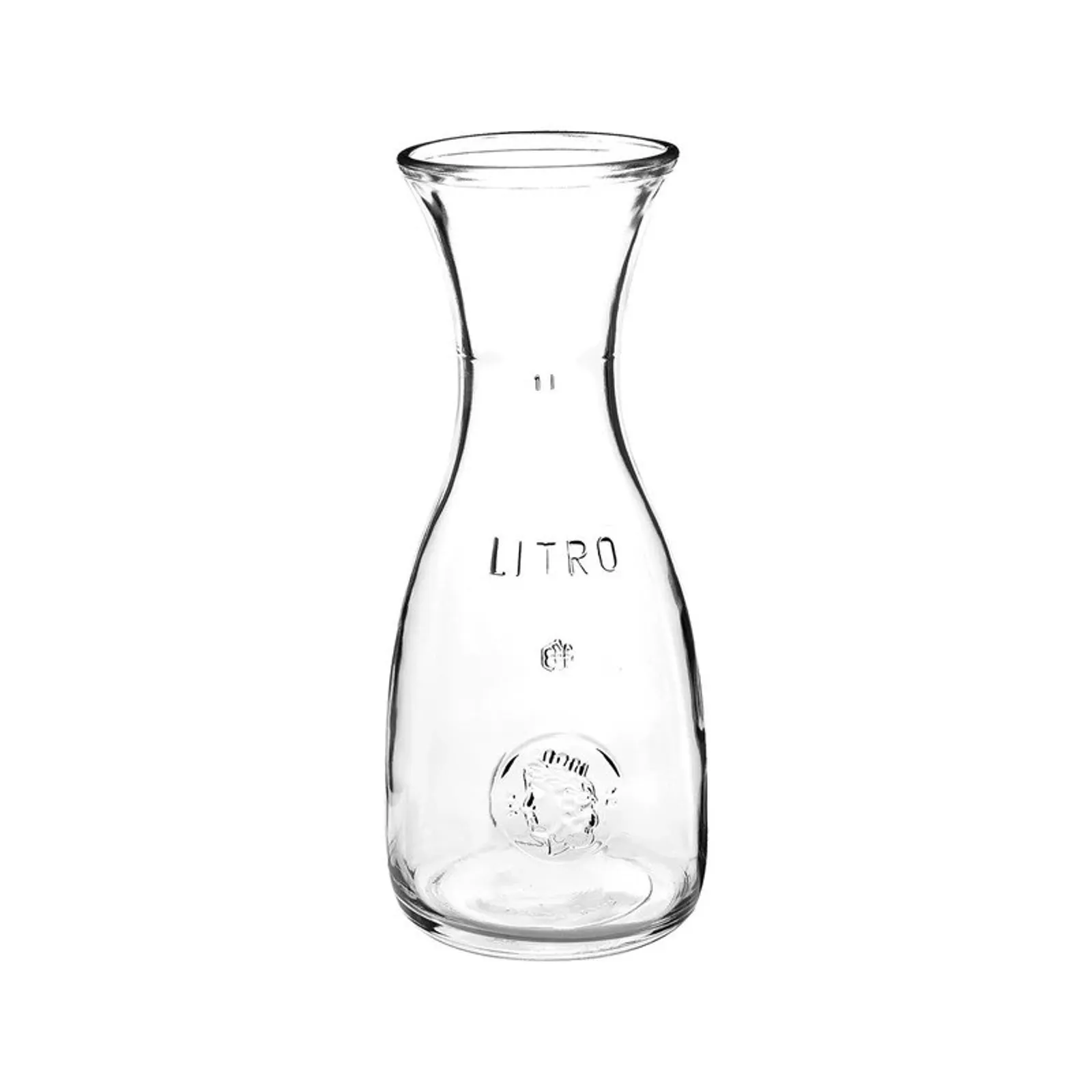 Bormioli Rocco - Misura Carafe 1170ml Certified Fill Mark at 1000ml