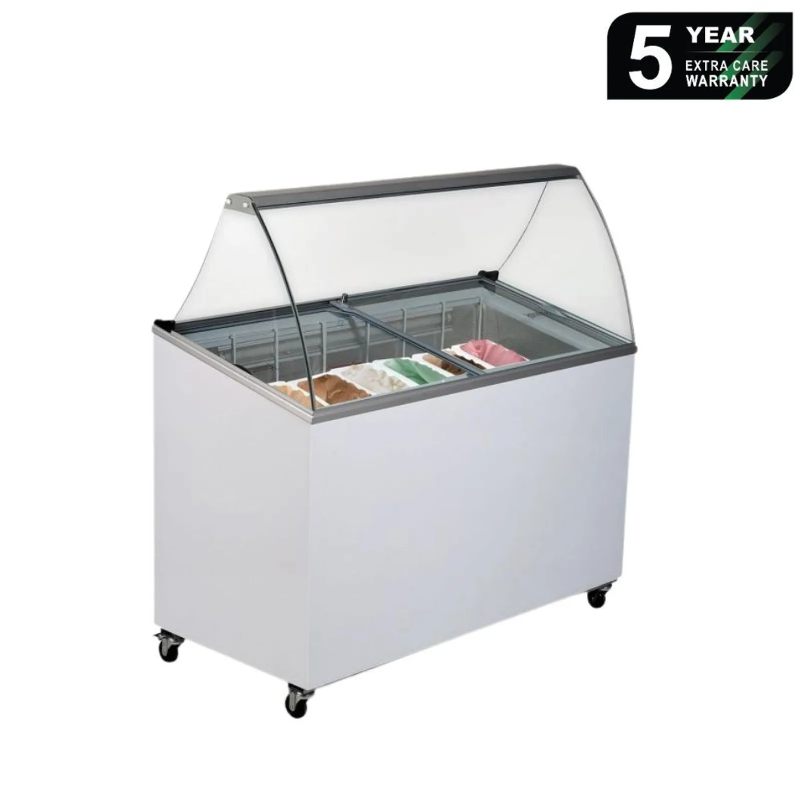 Bromic GD0007S - Gelato / Ice Cream Display Freezer - 7 Basket