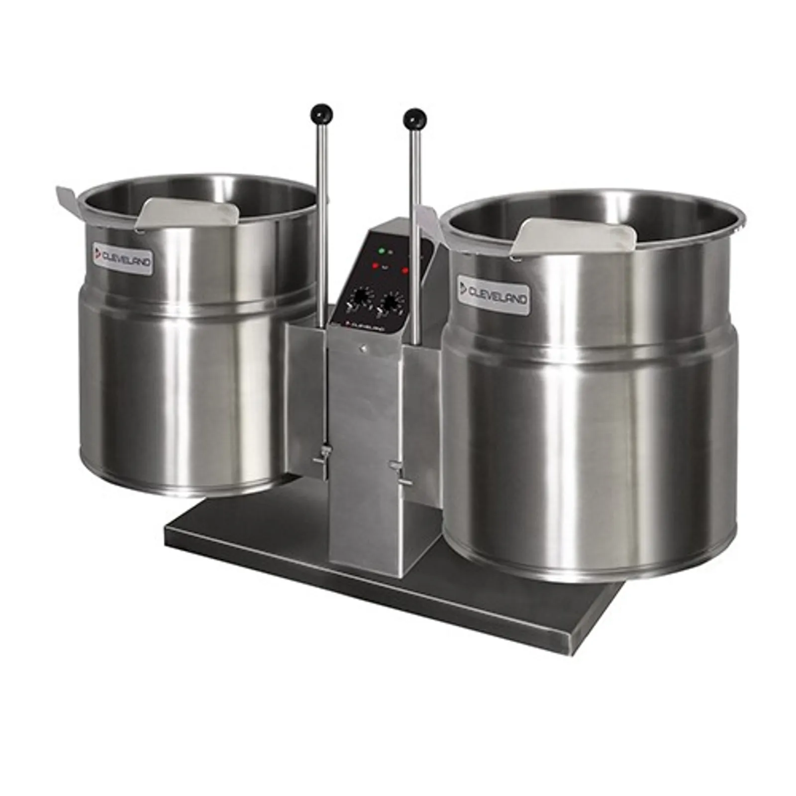 Cleveland TKET6T-MARINE - Twin Electric Tabletop/Tilting Kettles - 23LITRES