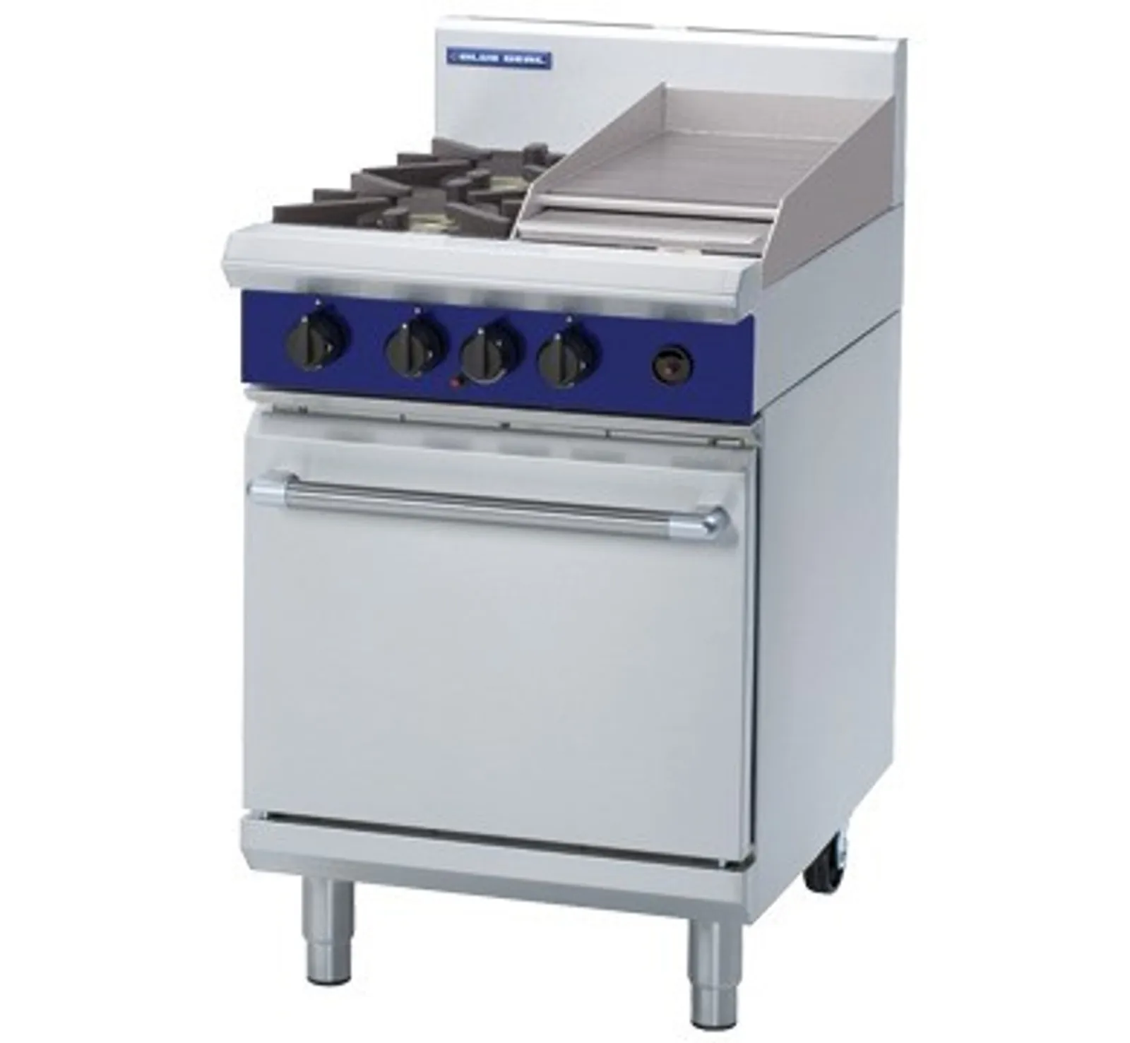 Blue Seal Evolution Series G504C - 600mm Gas Range Static Oven