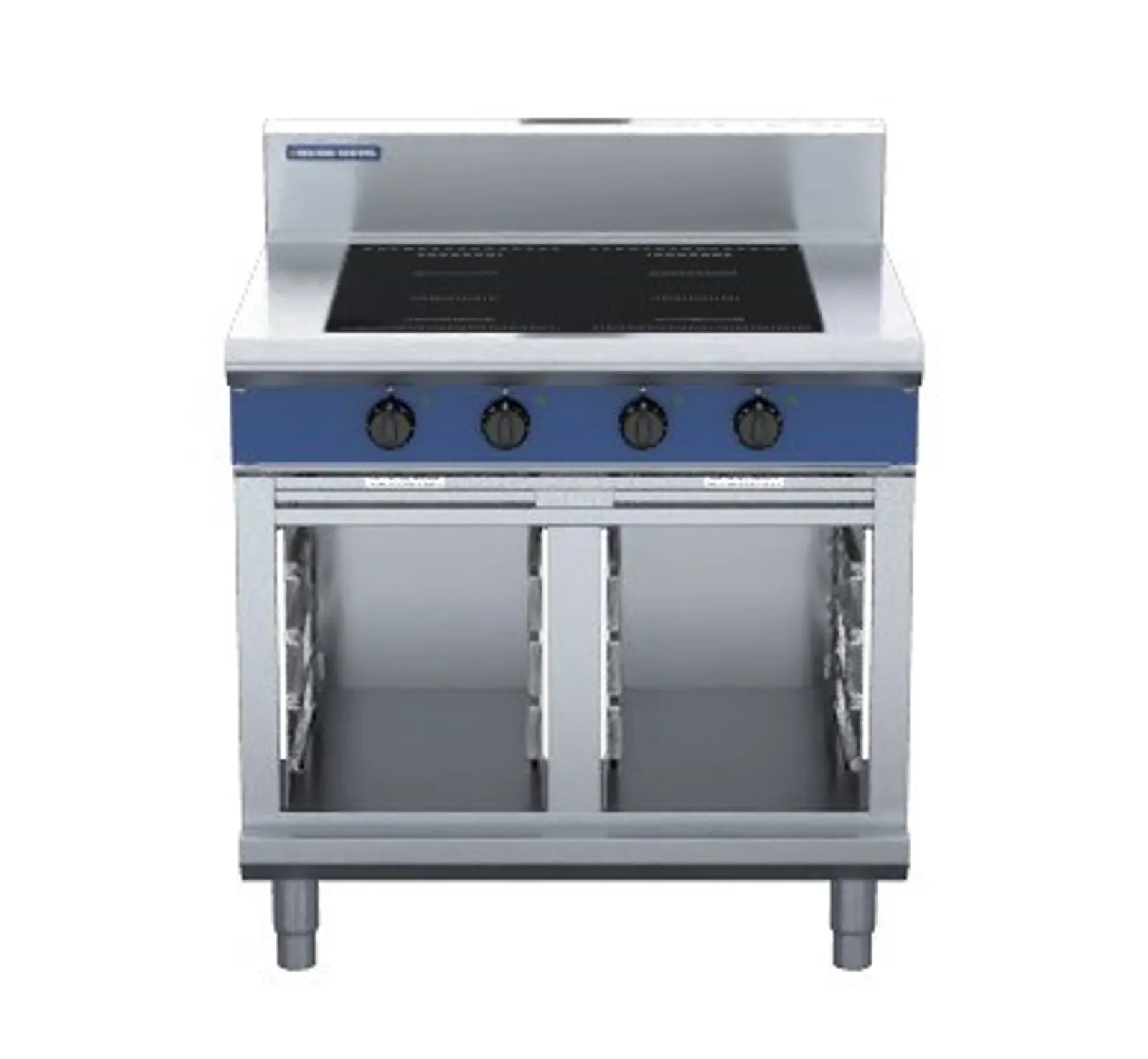 Blue Seal Evolution Series IN514F-CB - 900mm Induction Cooktops Cabinet Base