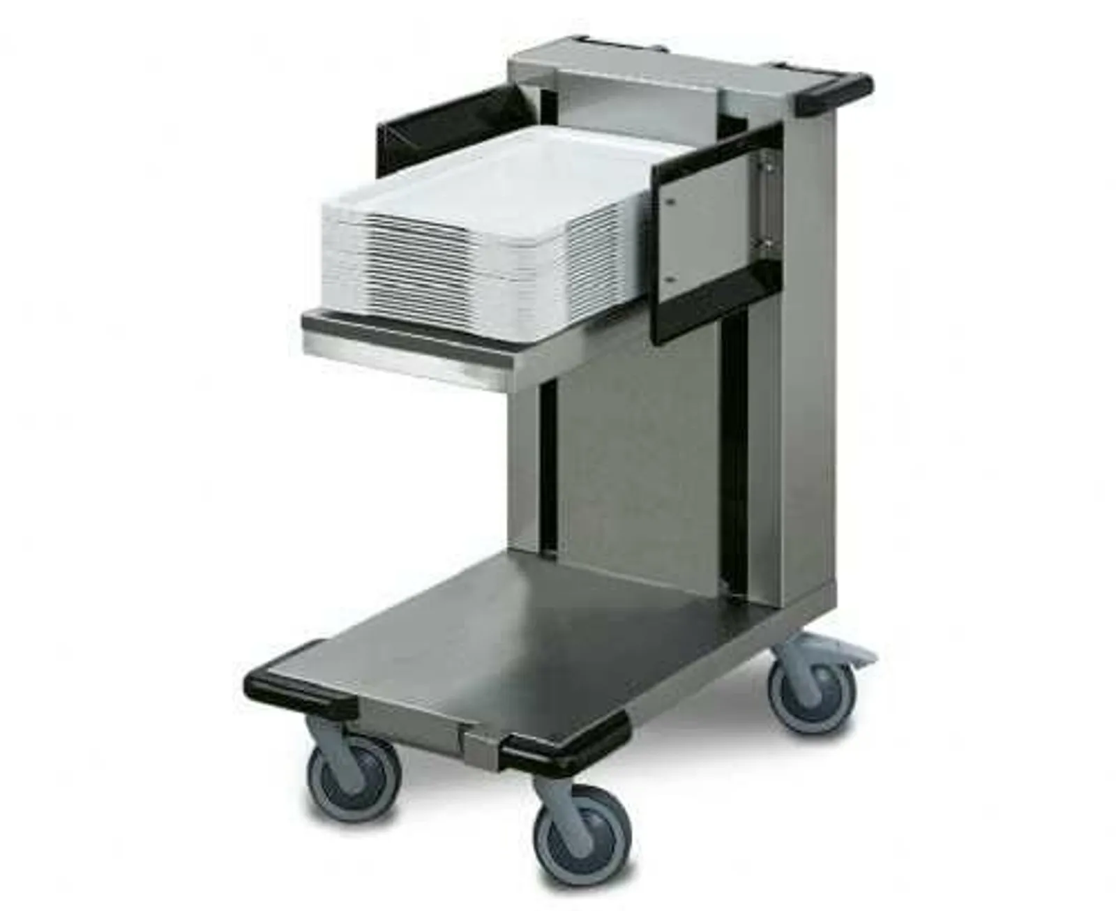 Hupfer OTA-53-37S - Mobile Tray Dispenser Adjustable Tray Platform 540mm Trays