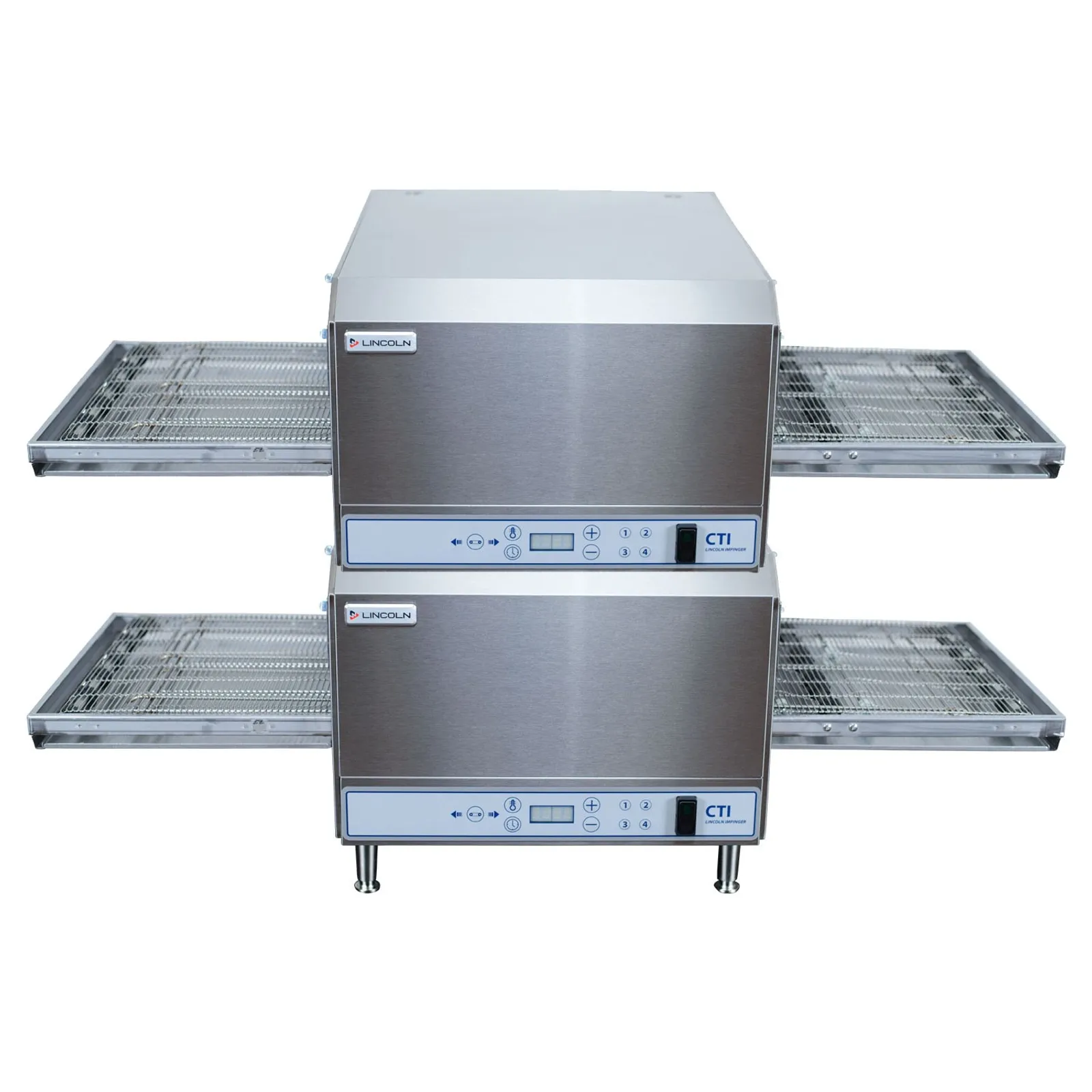 Lincoln 2514-2 - Digital Countertop Impinger Series Electric Conveyor Oven - 2 Decks